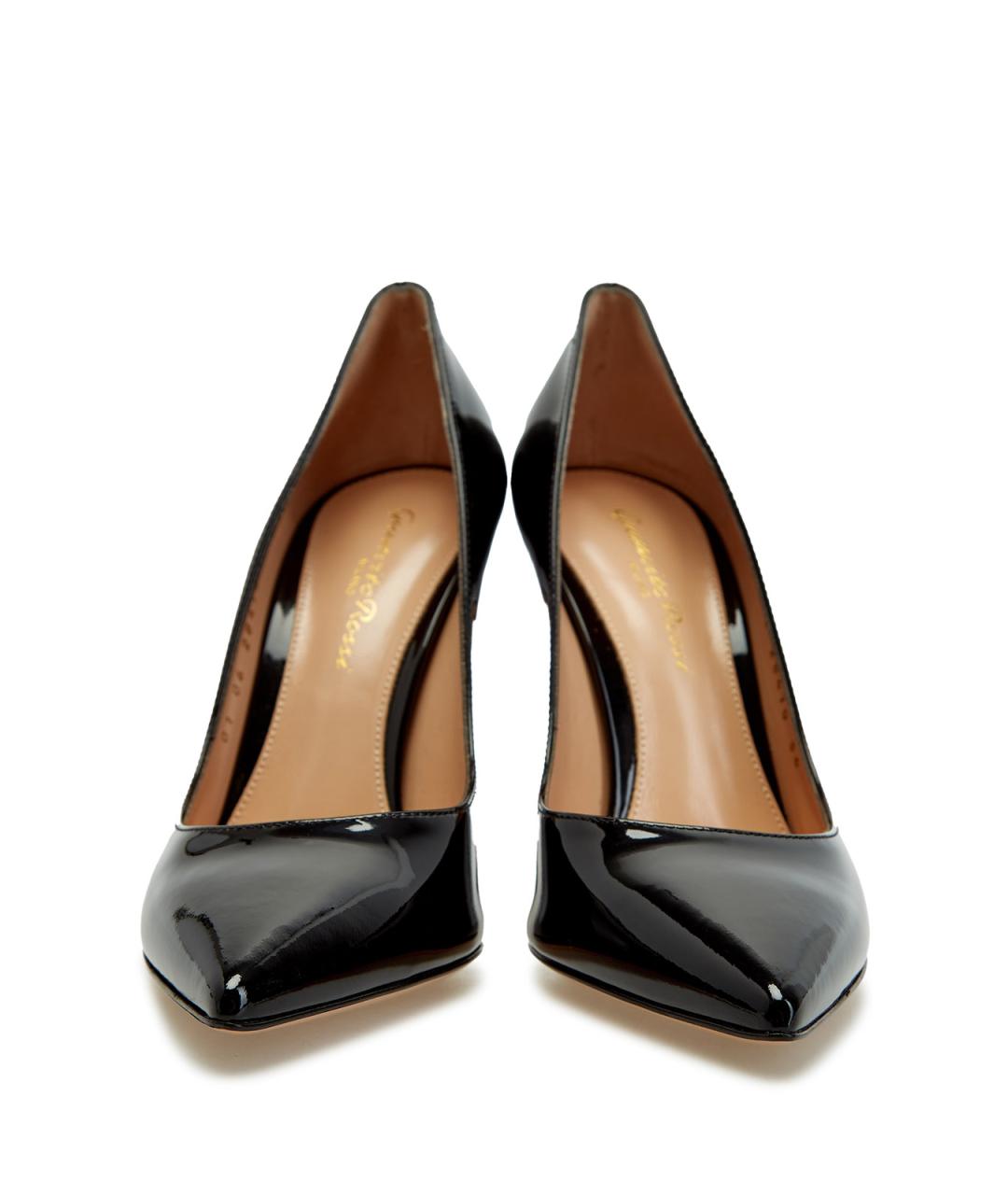 GIANVITO ROSSI Черные туфли из лакированной кожи, фото 5