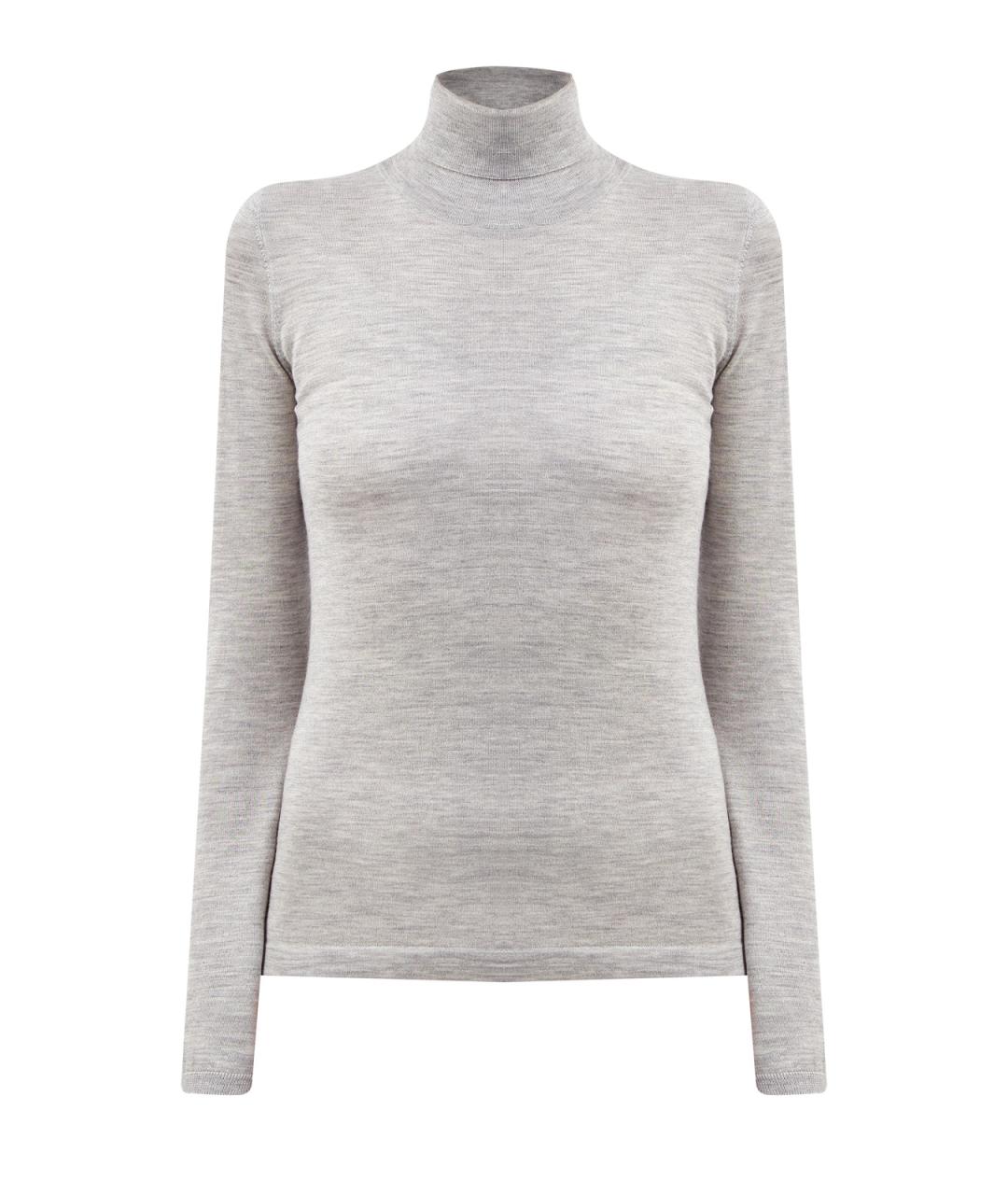 BRUNELLO CUCINELLI Серая кашемировая водолазка, фото 1