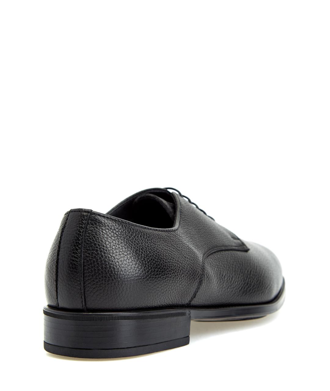 DOUCAL'S Черные кожаные туфли, фото 3