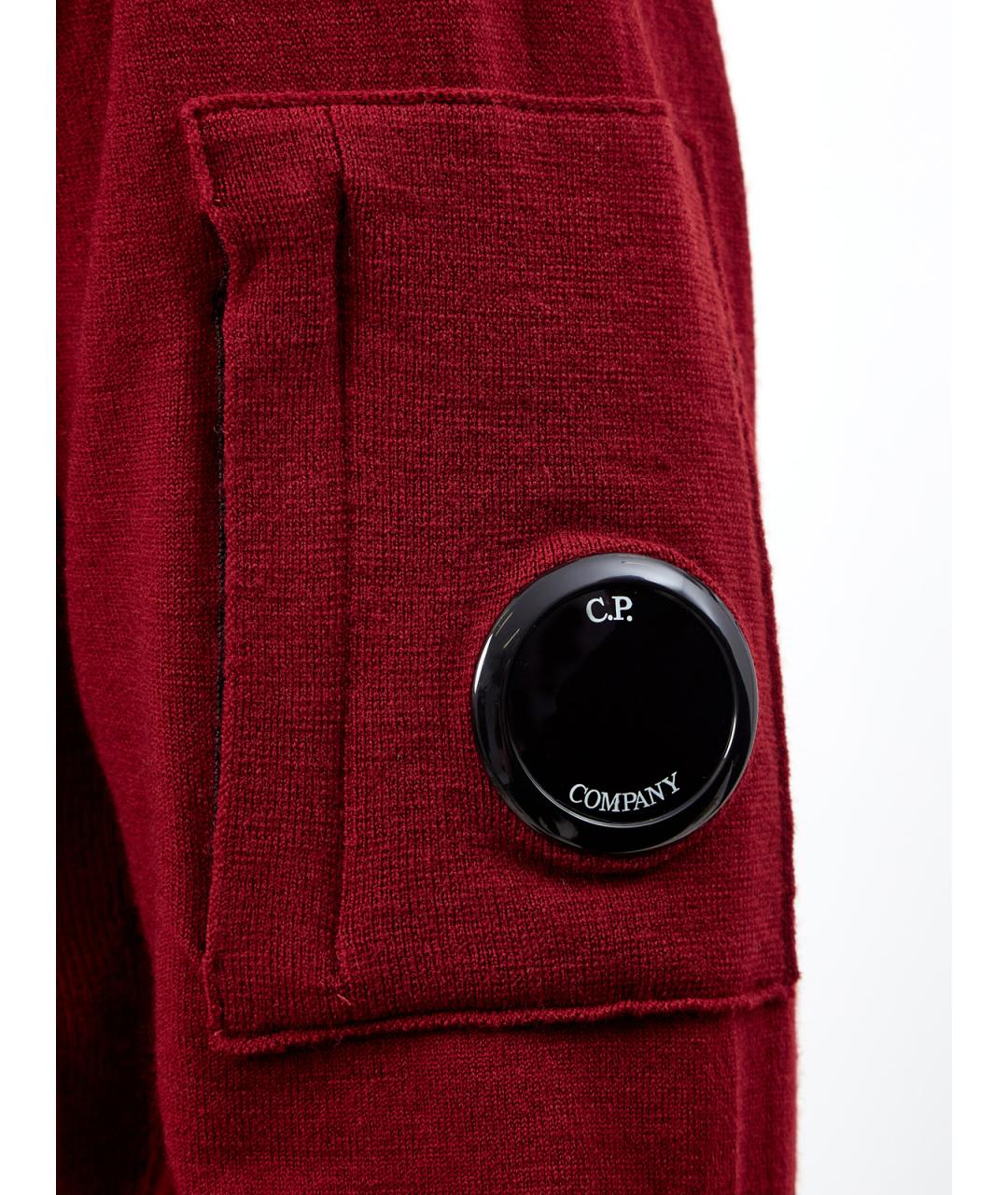 CP COMPANY Красный шерстяной джемпер / свитер, фото 5