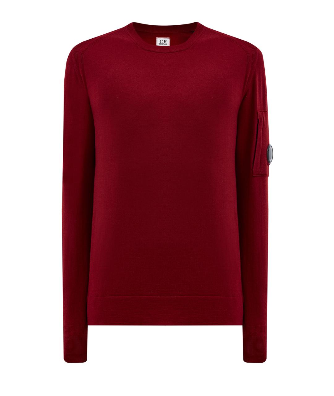 CP COMPANY Красный шерстяной джемпер / свитер, фото 1