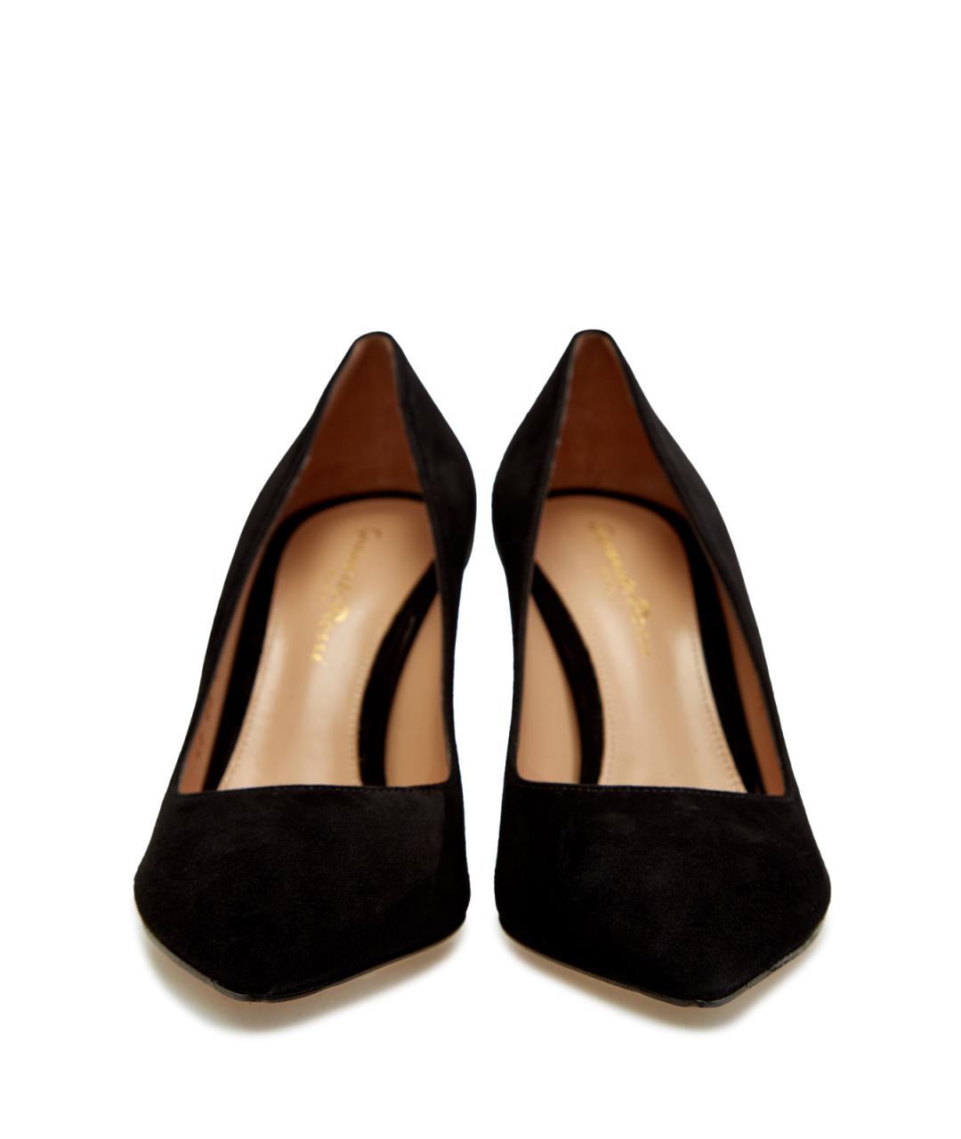 GIANVITO ROSSI Черные замшевые туфли, фото 5