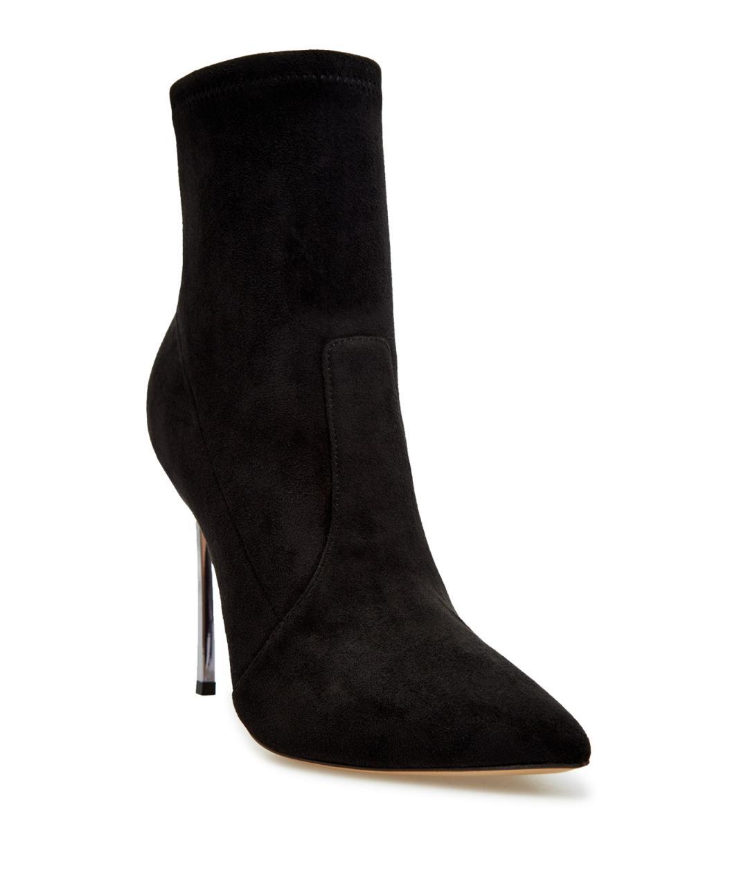 CASADEI Черные текстильные ботильоны, фото 2