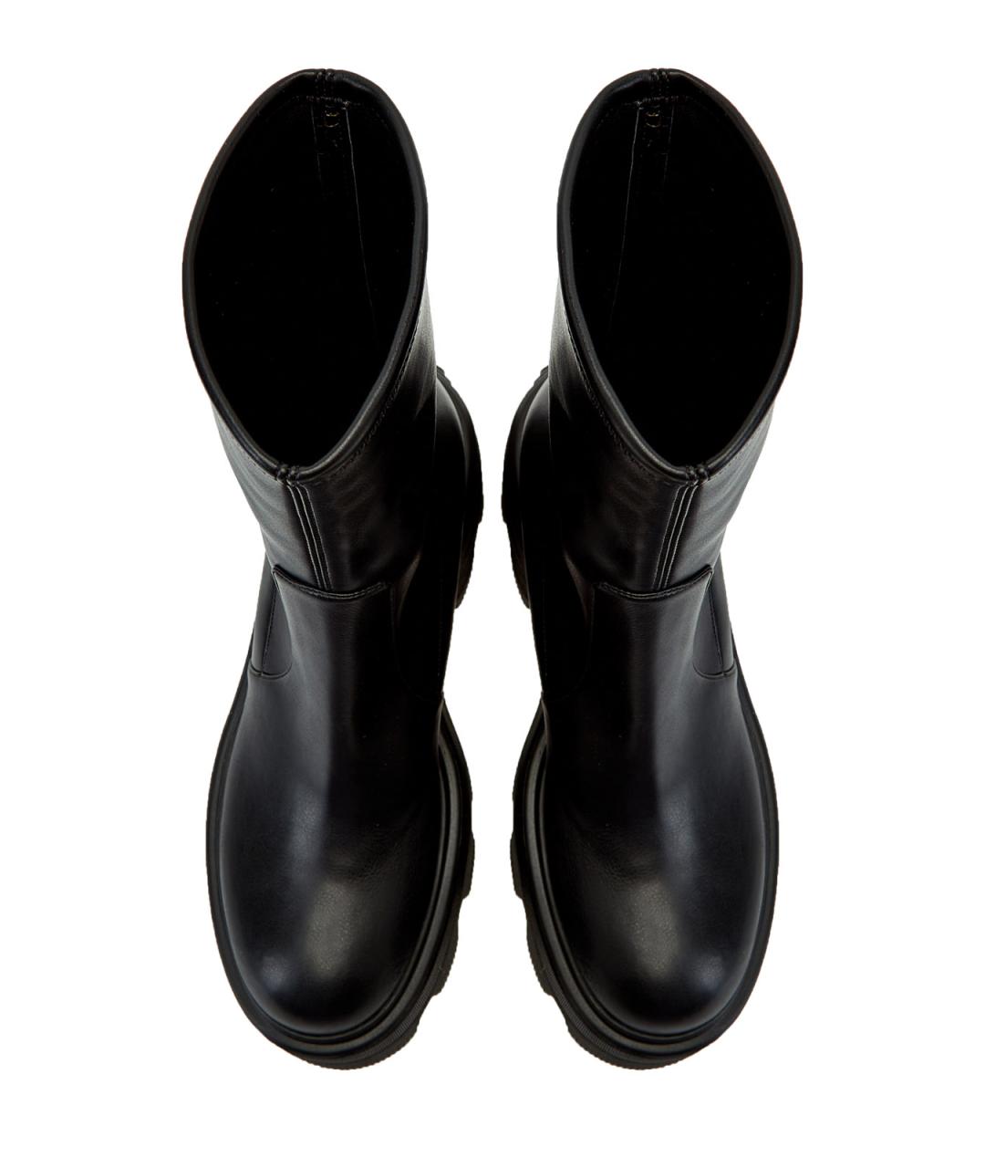 CASADEI Черные кожаные ботильоны, фото 4