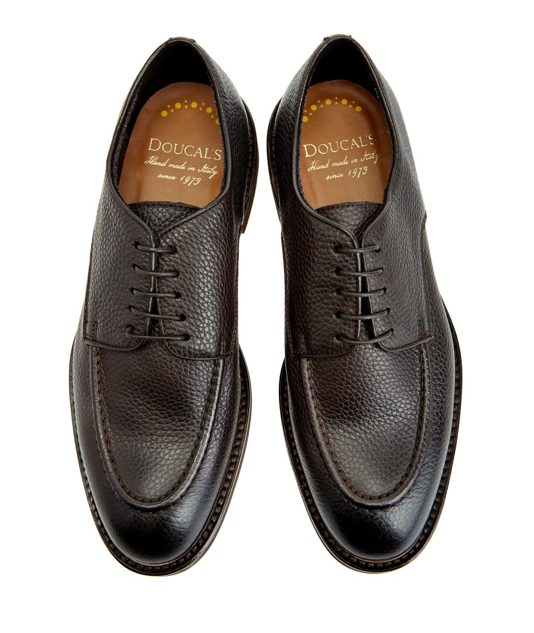 DOUCAL'S Коричневые кожаные туфли, фото 5