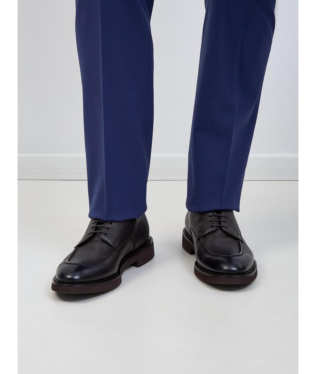 DOUCAL'S Коричневые кожаные туфли, фото 2