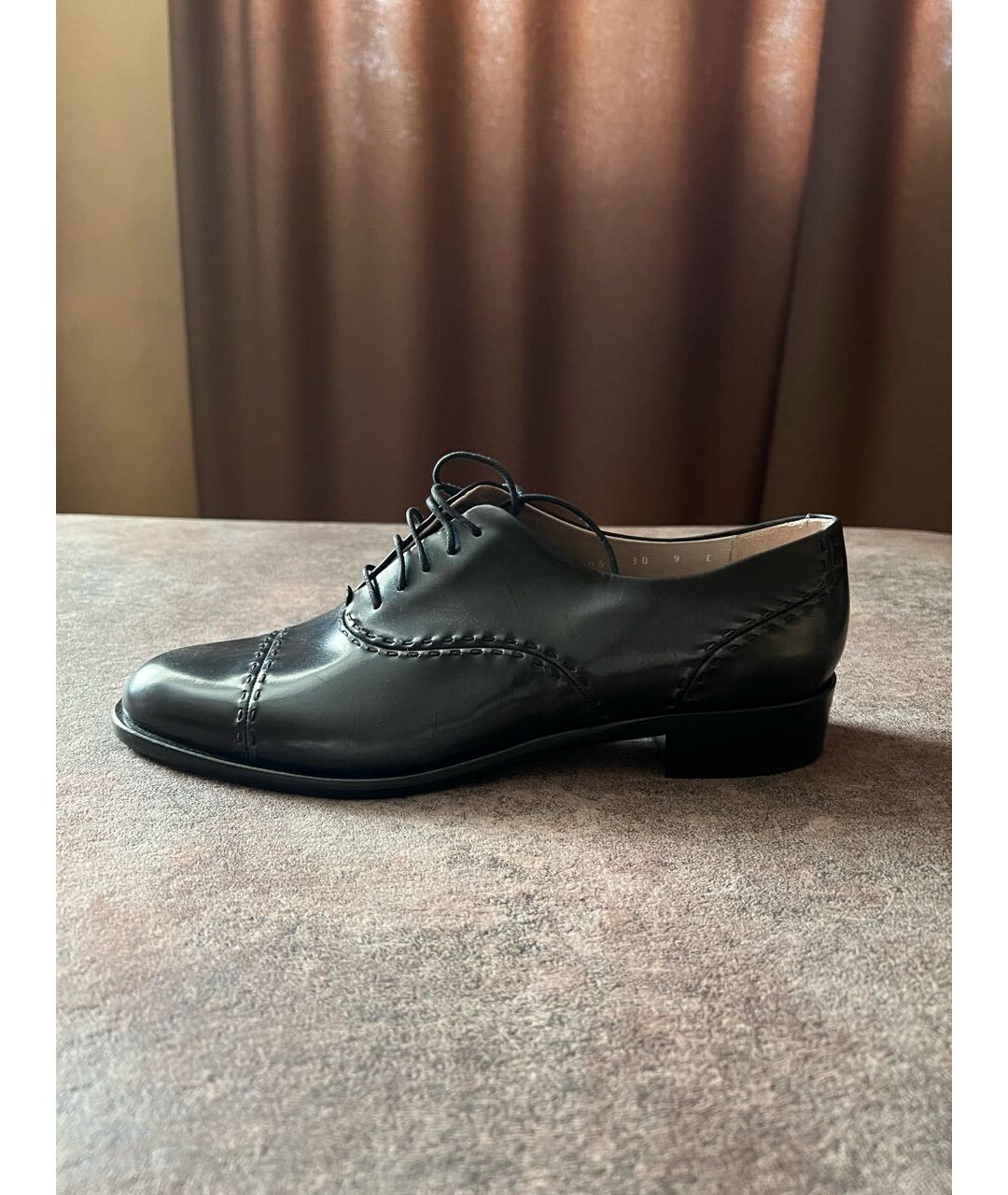 SALVATORE FERRAGAMO Черные кожаные ботинки, фото 5
