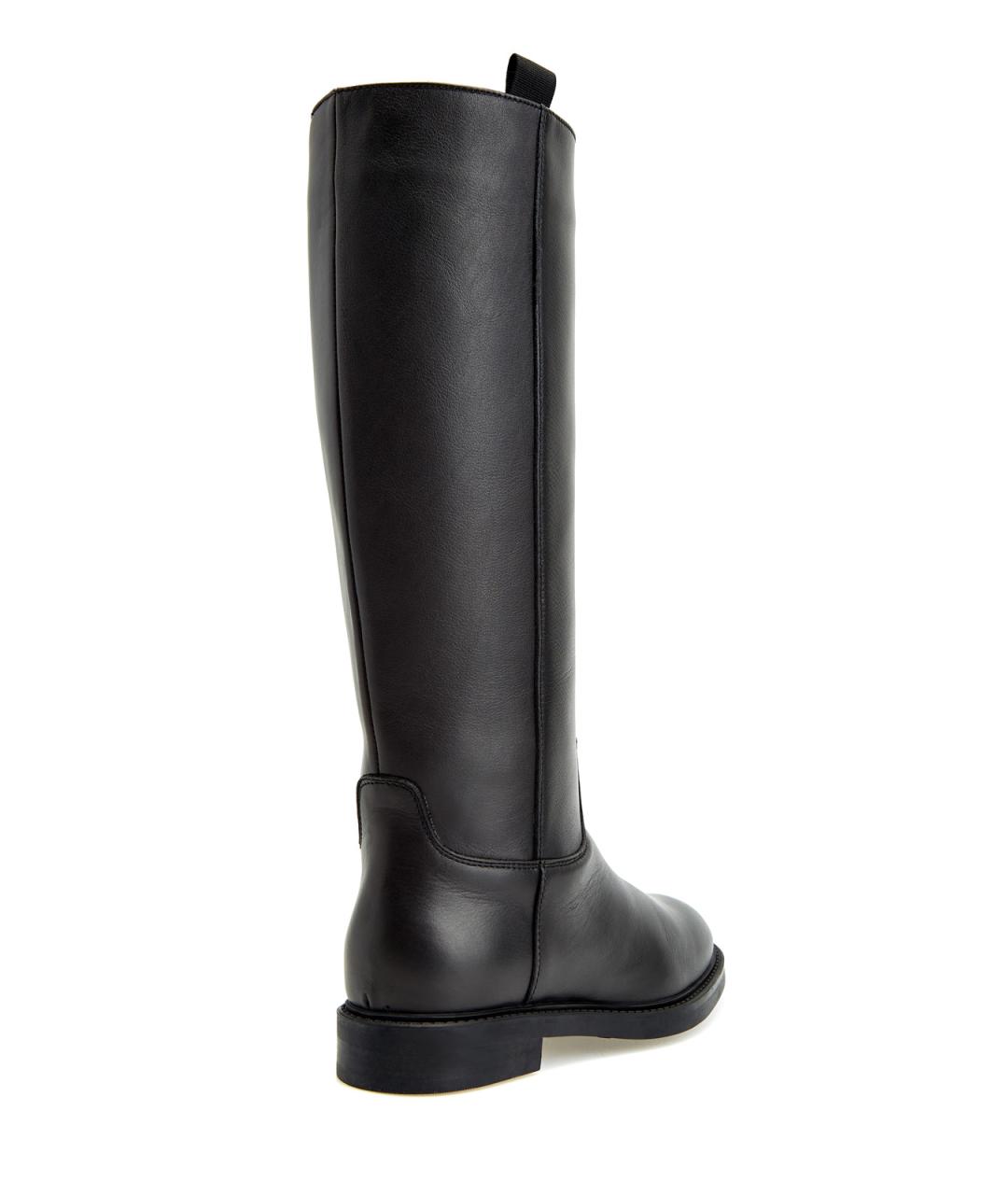 DOUCAL'S Черные кожаные сапоги, фото 4