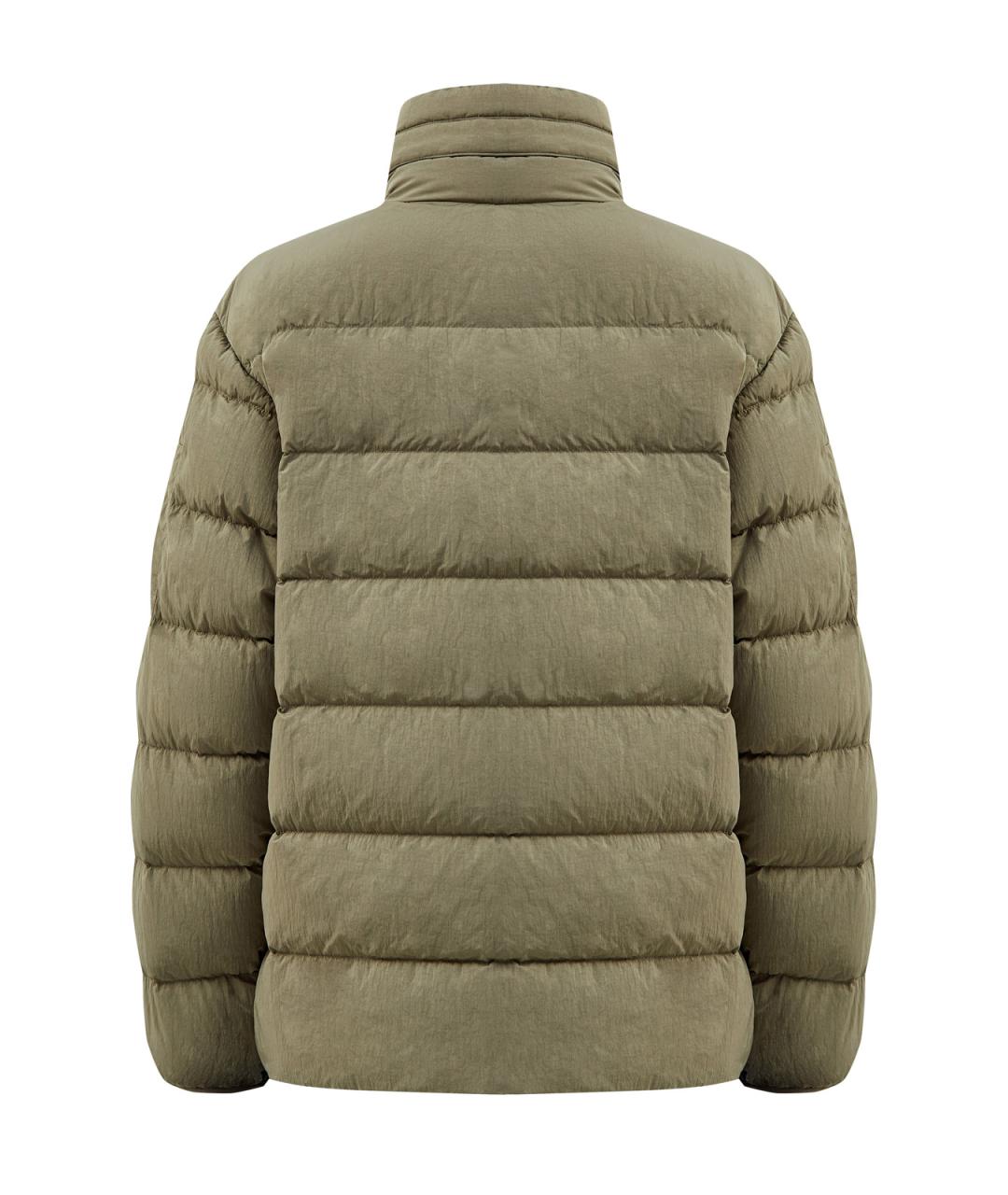 CP COMPANY Зеленый полиамидовый пуховик, фото 2
