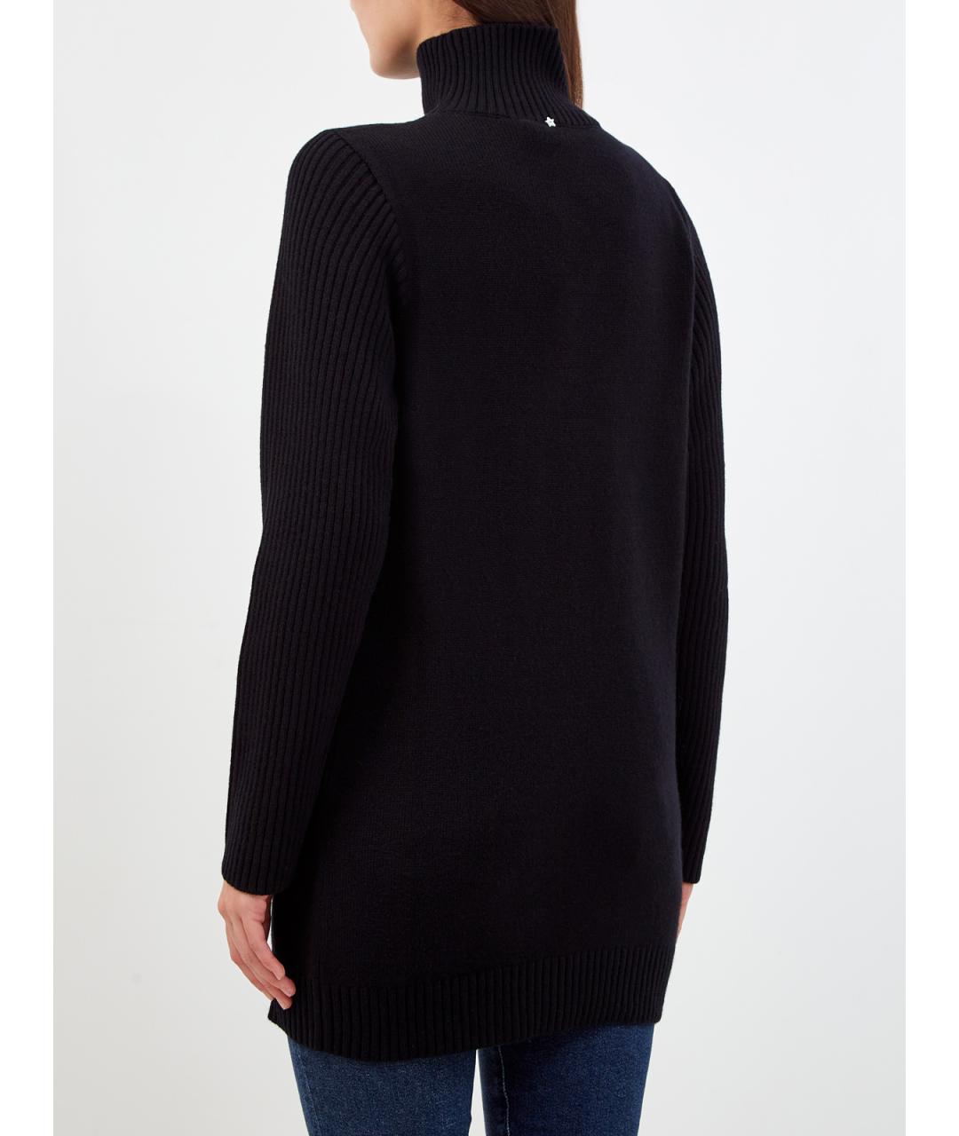 LORENA ANTONIAZZI Черный шерстяной джемпер / свитер, фото 4