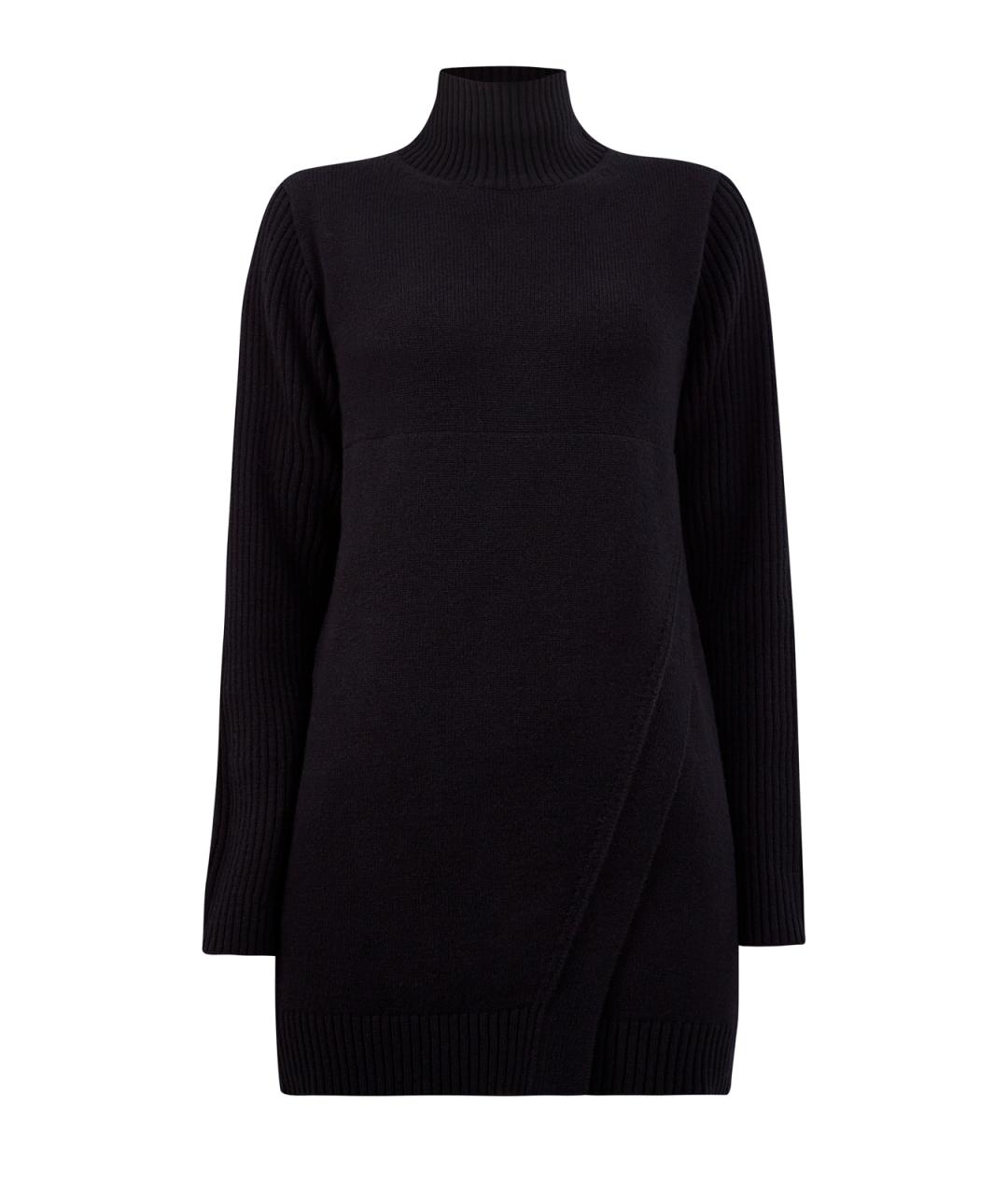 LORENA ANTONIAZZI Черный шерстяной джемпер / свитер, фото 1