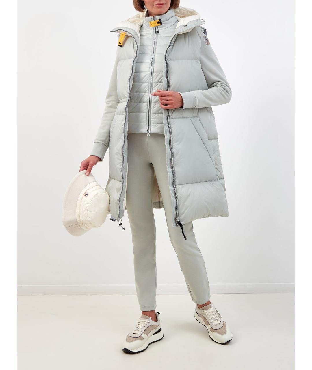 PARAJUMPERS Голубой полиамидовый жилет, фото 2