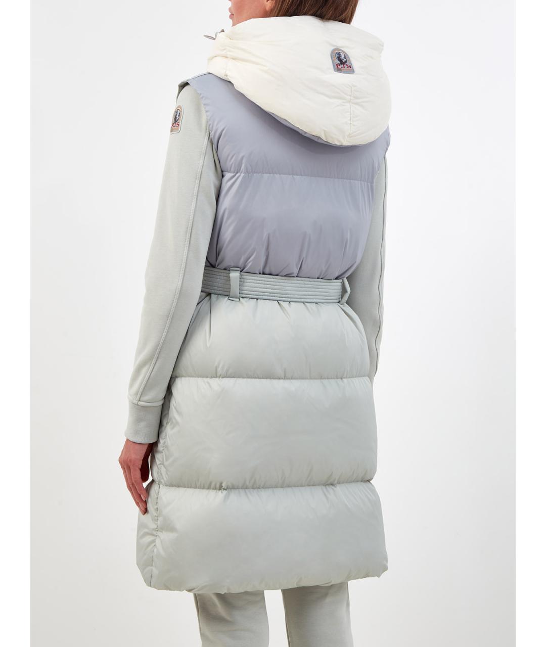 PARAJUMPERS Голубой полиамидовый жилет, фото 4