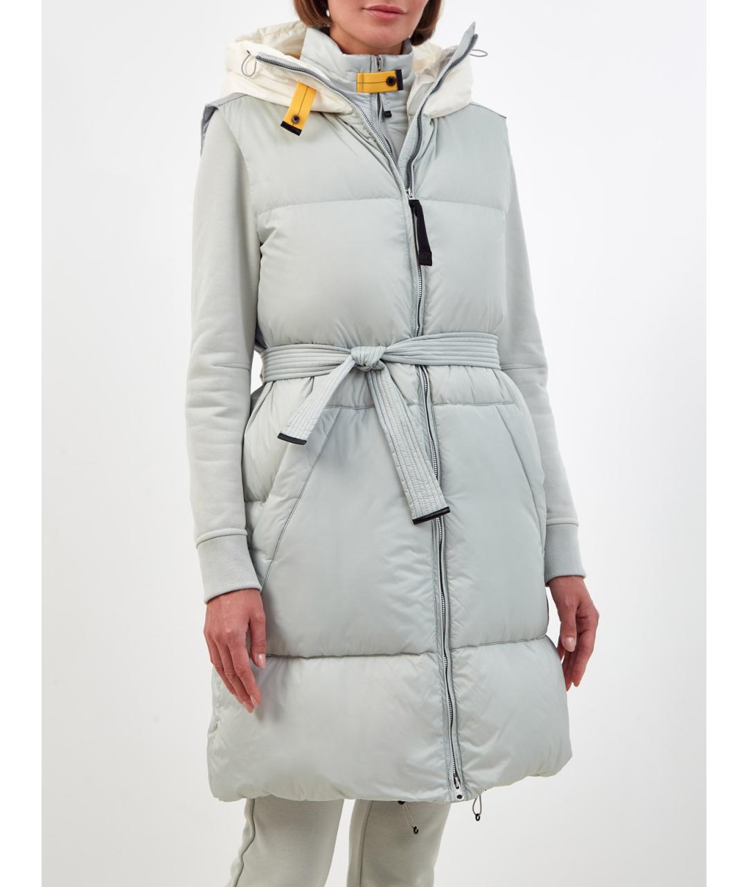 PARAJUMPERS Голубой полиамидовый жилет, фото 3