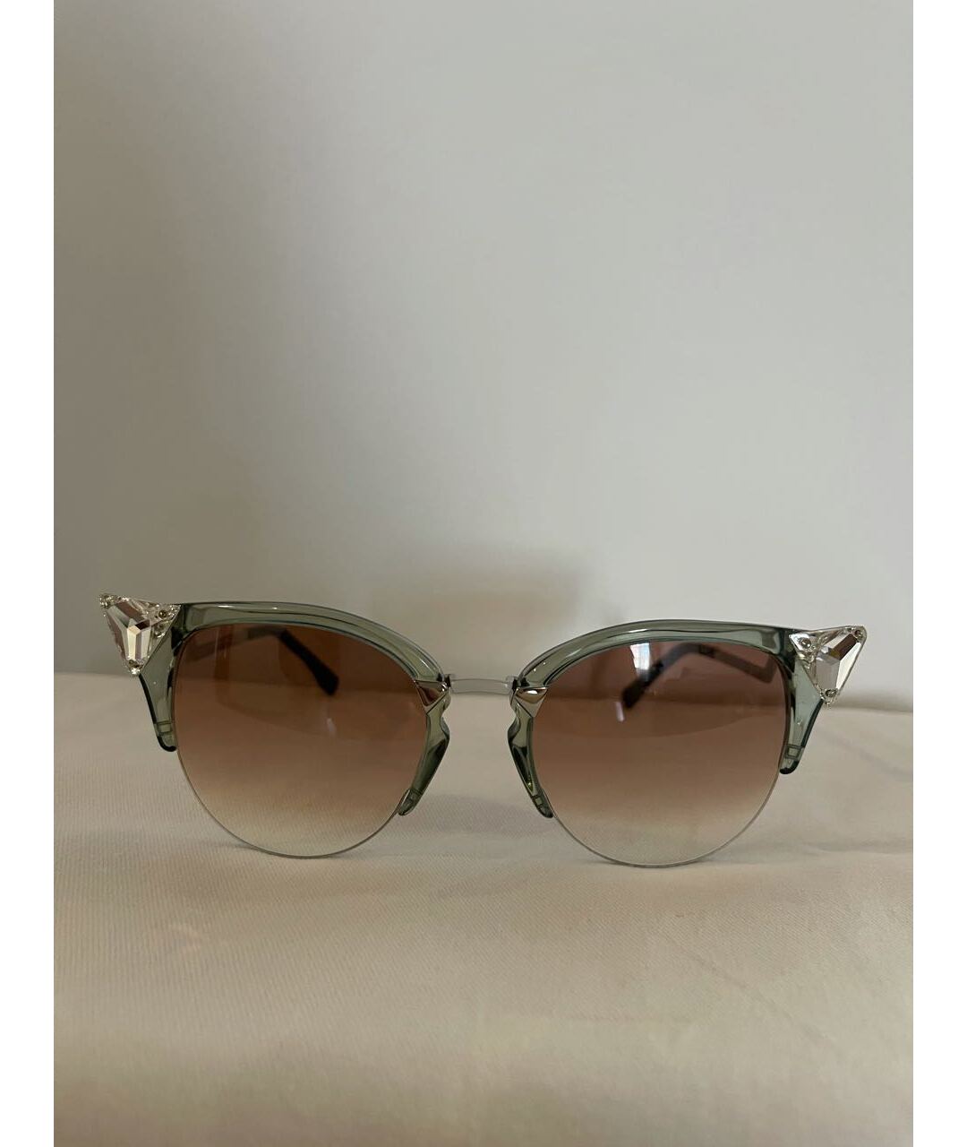 FENDI Металлические солнцезащитные очки, фото 5