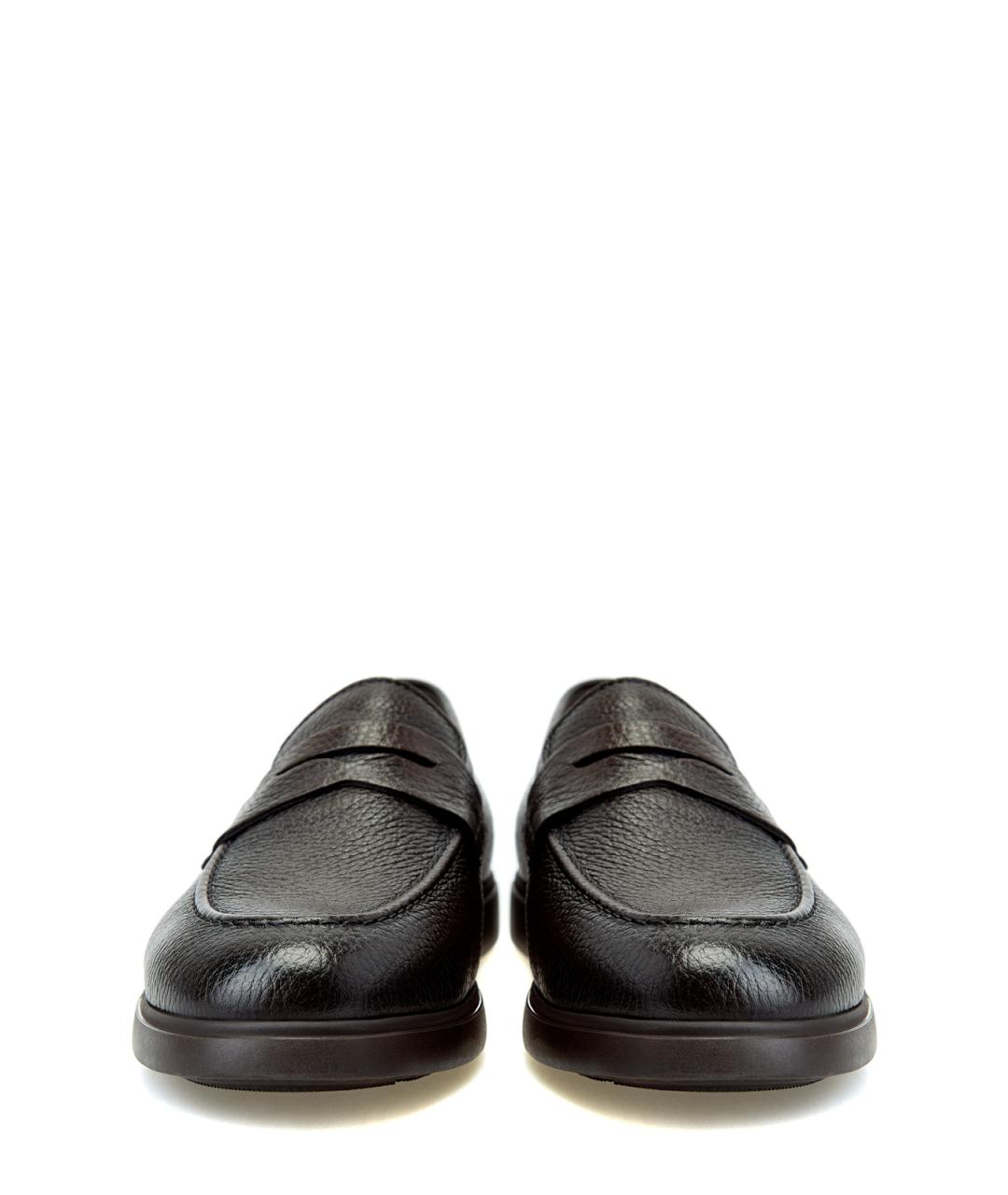 BARRETT Коричневые кожаные лоферы, фото 6