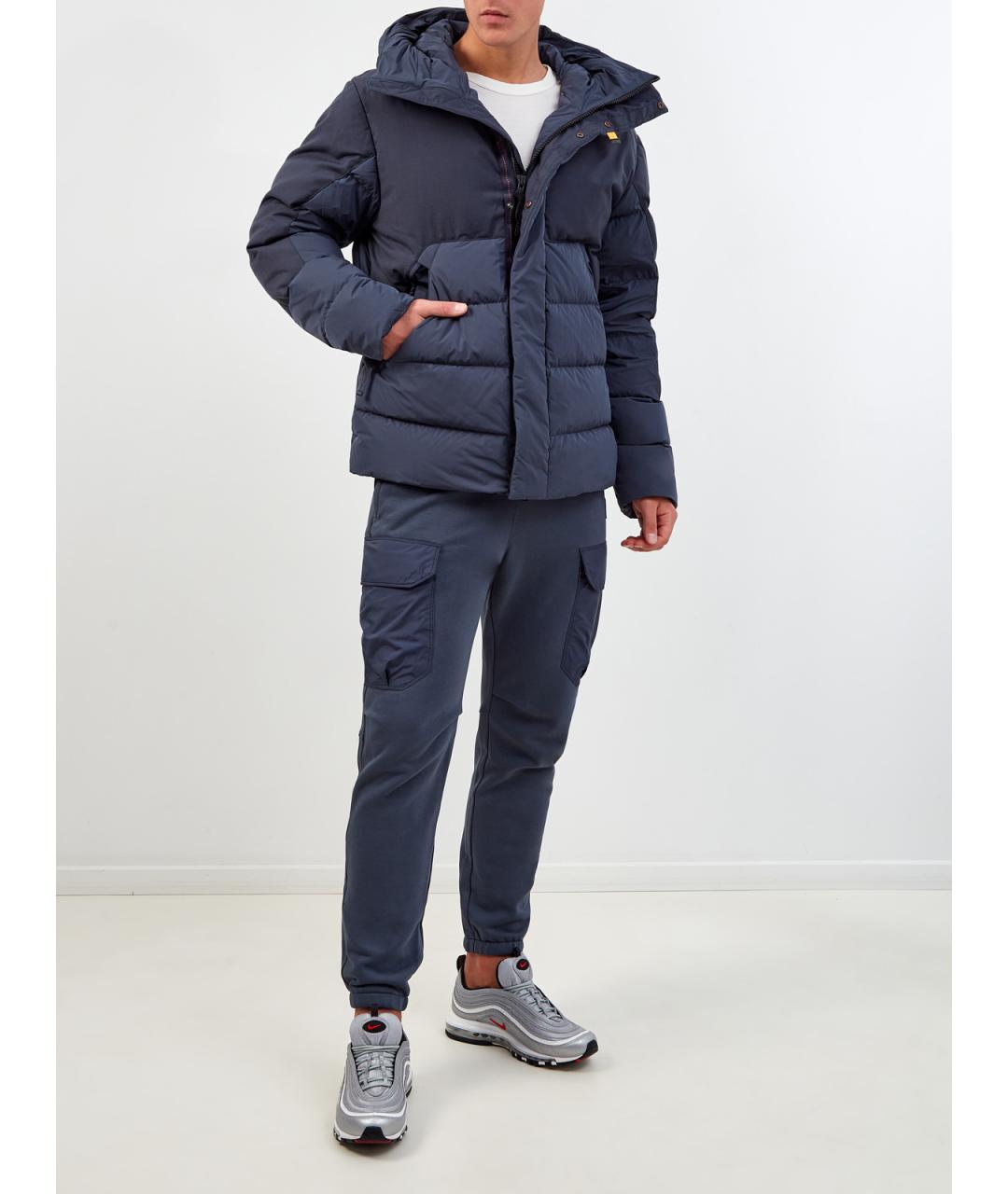 PARAJUMPERS Синий полиэстеровый пуховик, фото 2