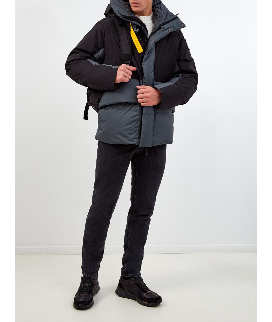 PARAJUMPERS Синий полиамидовый пуховик, фото 2