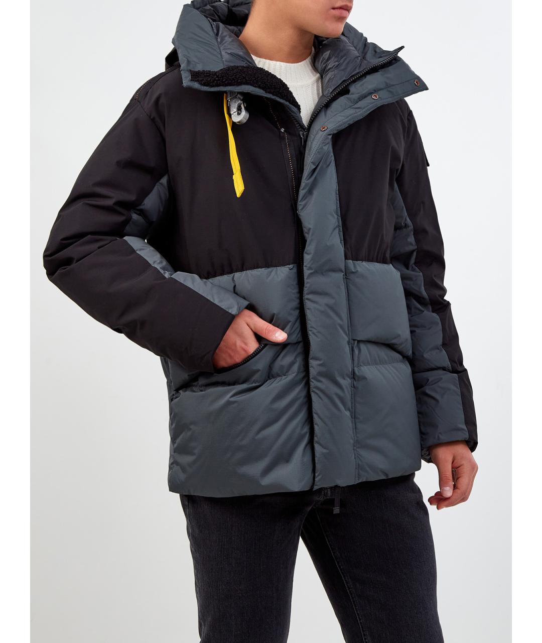 PARAJUMPERS Синий полиамидовый пуховик, фото 3