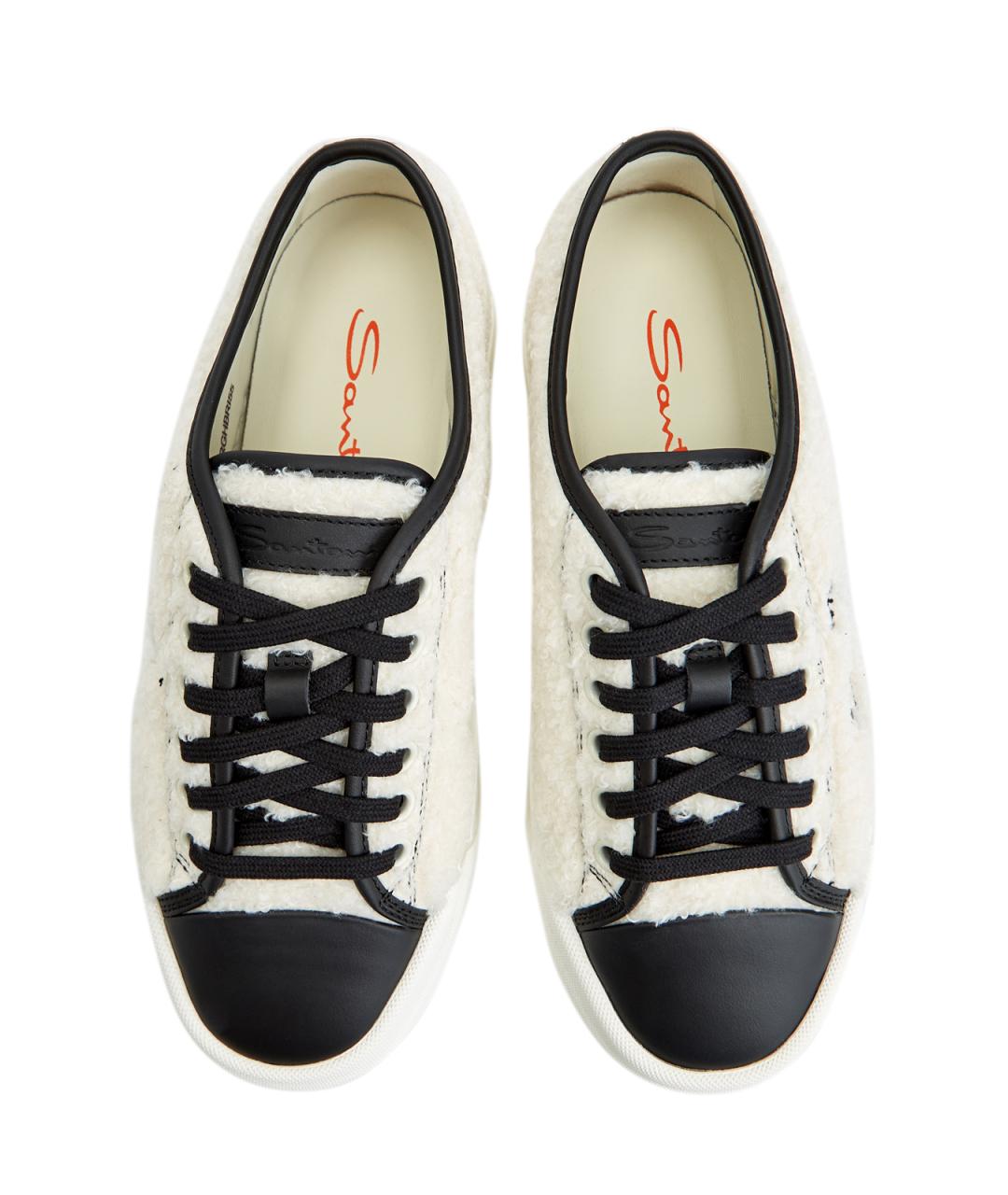 SANTONI Мульти текстильные кеды, фото 5