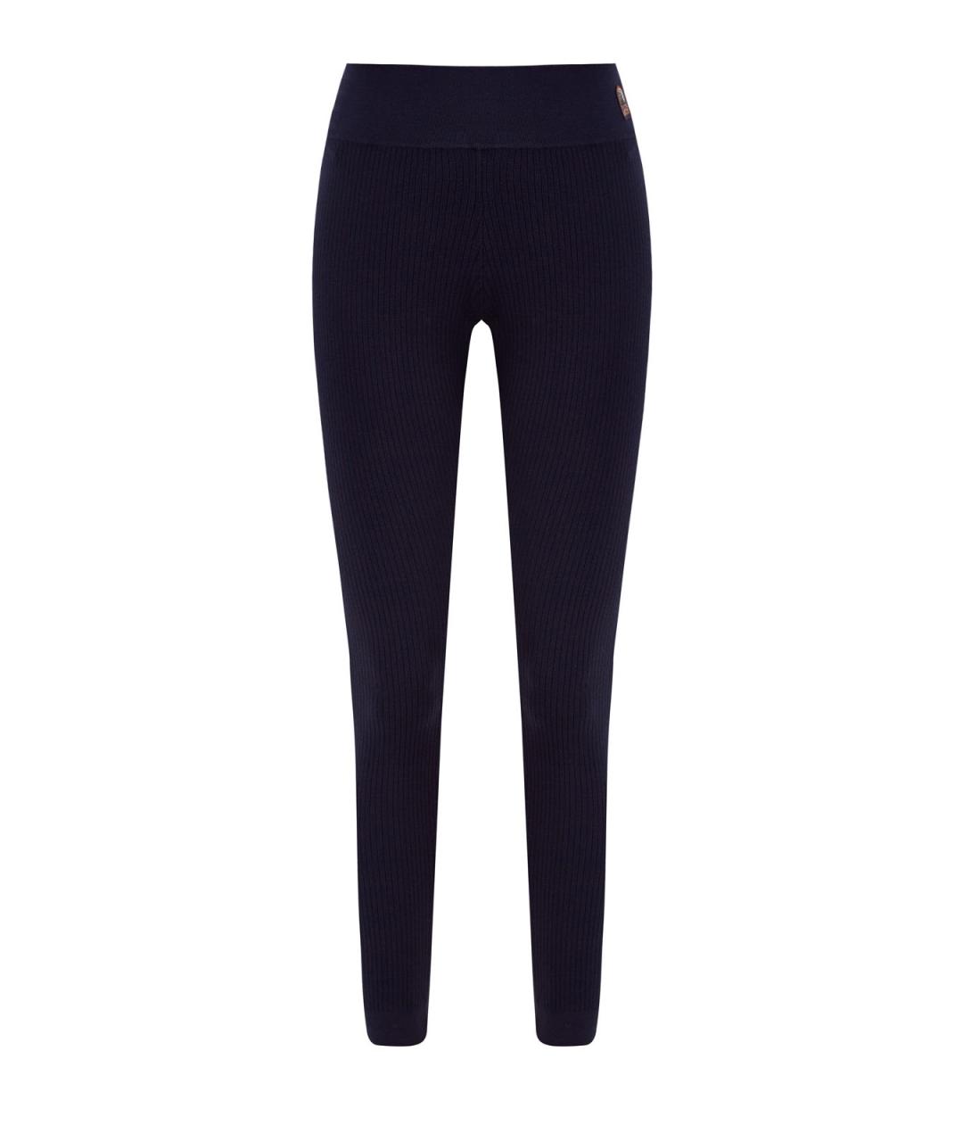 PARAJUMPERS Синие шерстяные леггинсы и велосипедки, фото 1