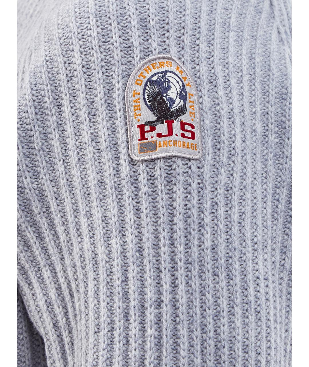 PARAJUMPERS Серый шерстяной джемпер / свитер, фото 5