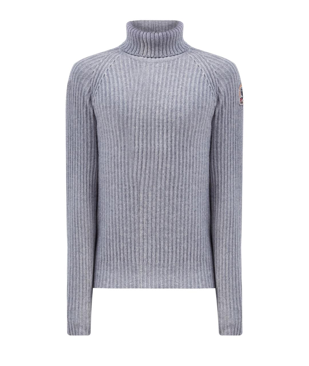 PARAJUMPERS Серый шерстяной джемпер / свитер, фото 1