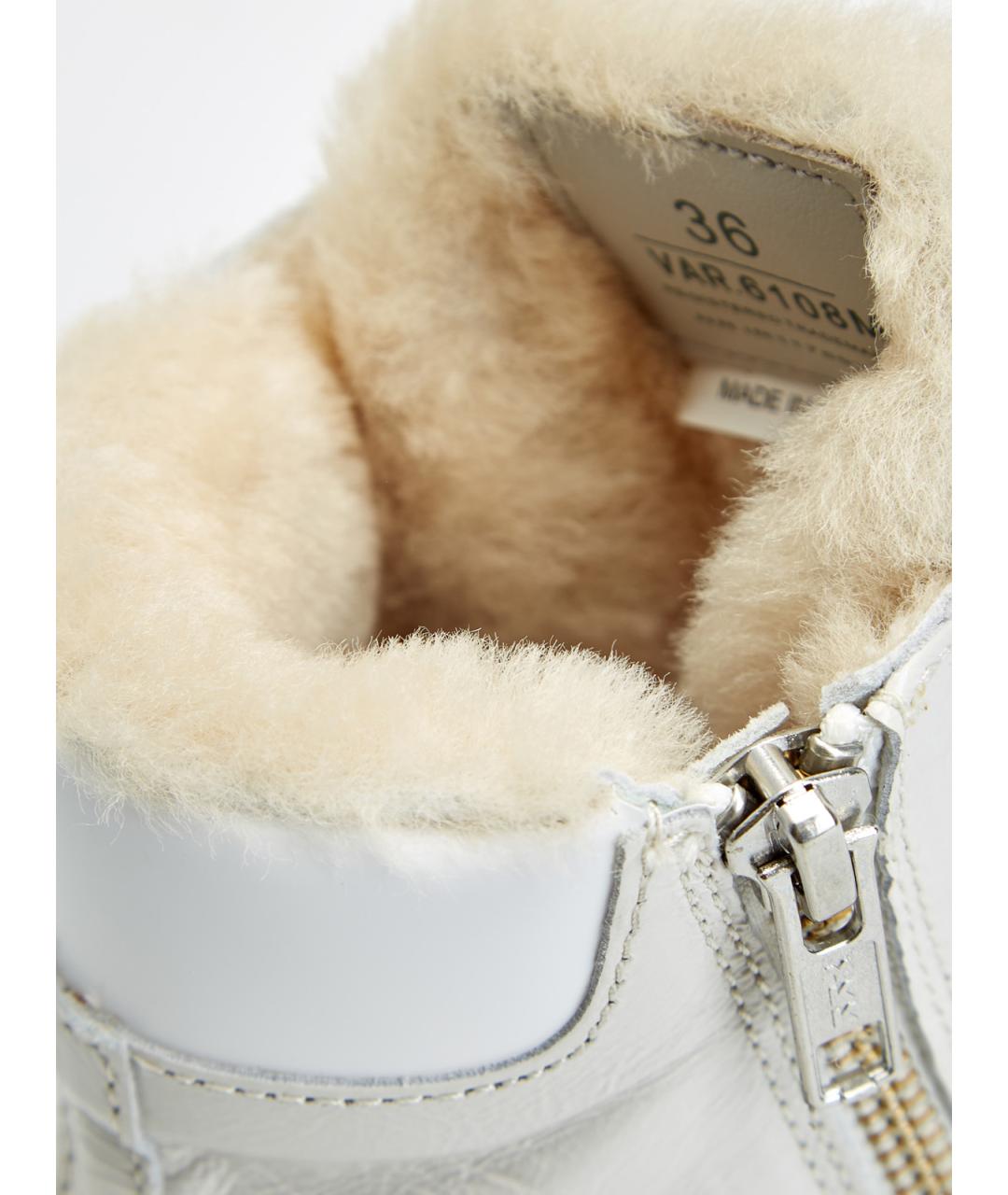 PREMIATA Белые кожаные кеды, фото 5