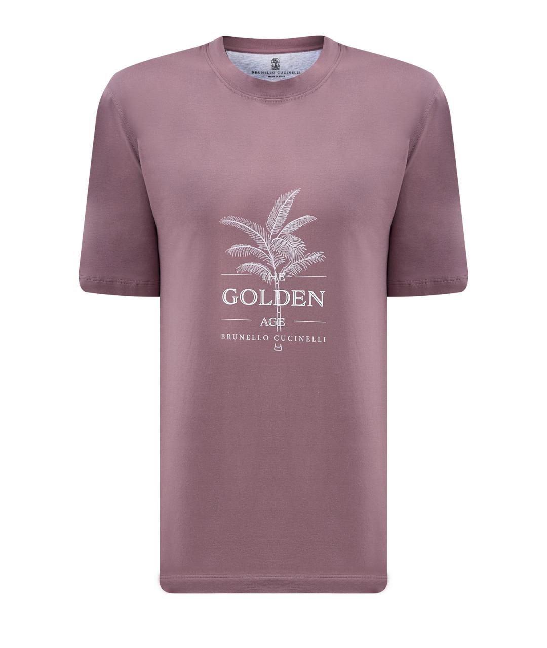 BRUNELLO CUCINELLI Хлопковая футболка, фото 1