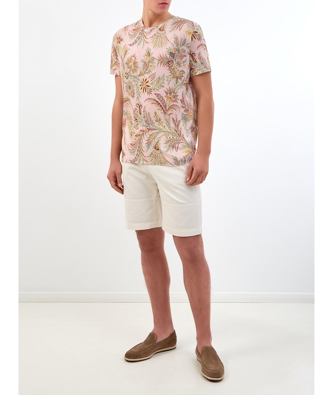 ETRO Розовая футболка, фото 2