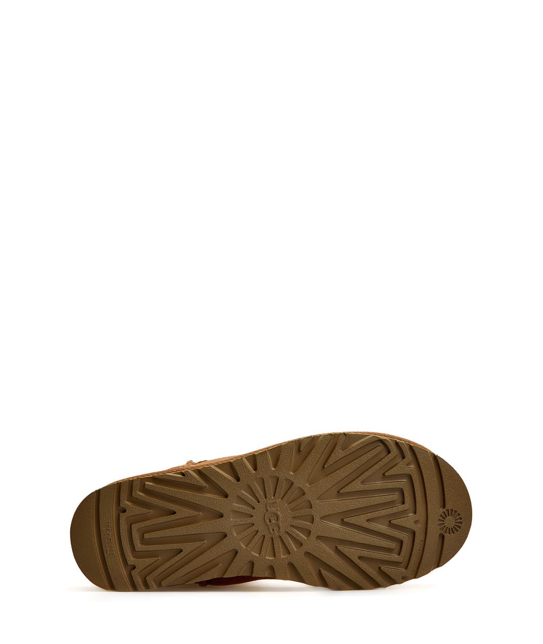 UGG AUSTRALIA Коричневые замшевые полусапоги, фото 5