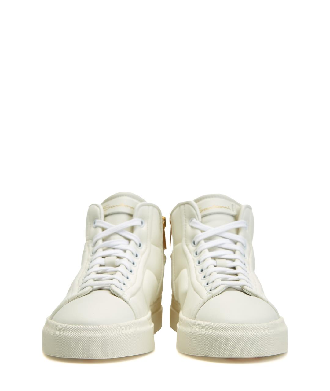 SANTONI Белые кеды, фото 6