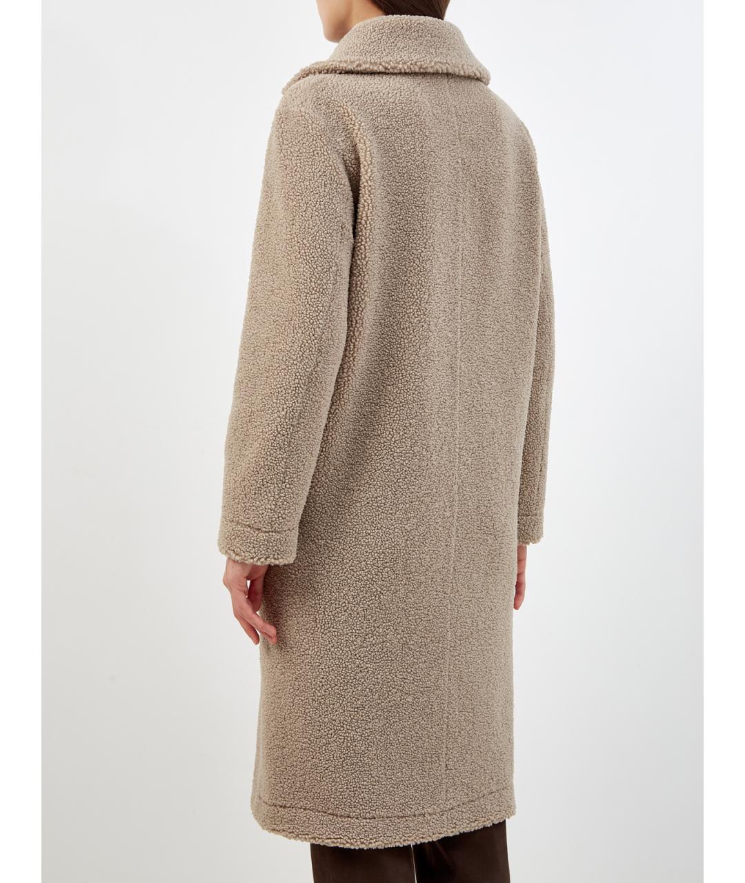 HETREGO Бежевое пальто, фото 4