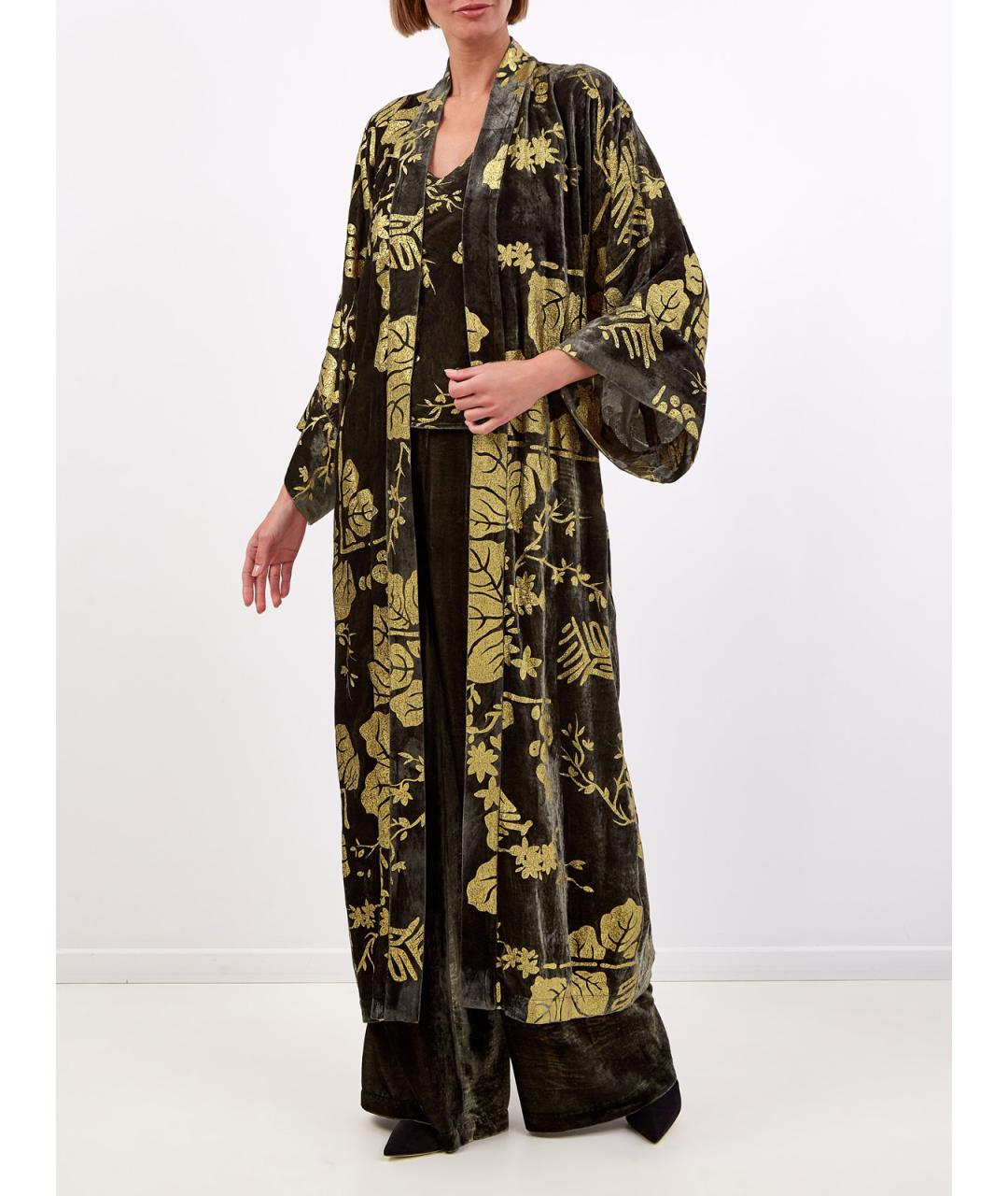 GENTRY PORTOFINO Зеленый халаты, фото 2