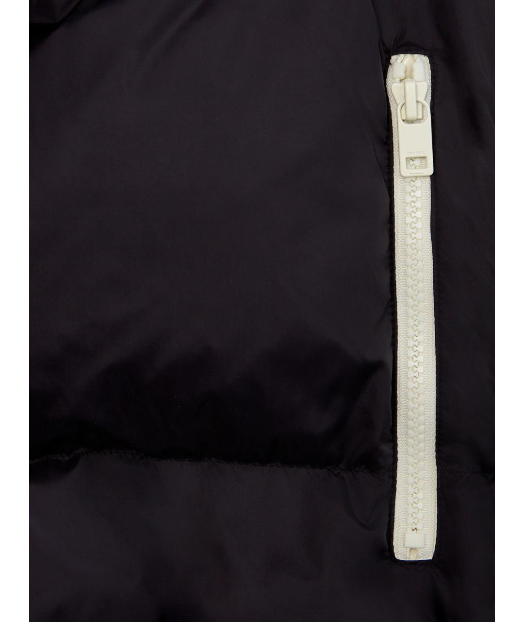 DIESEL Бежевый полиамидовый пуховик, фото 3