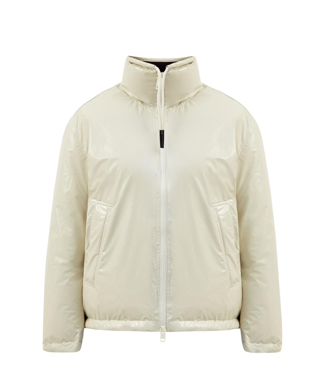 DIESEL Бежевый полиамидовый пуховик, фото 1