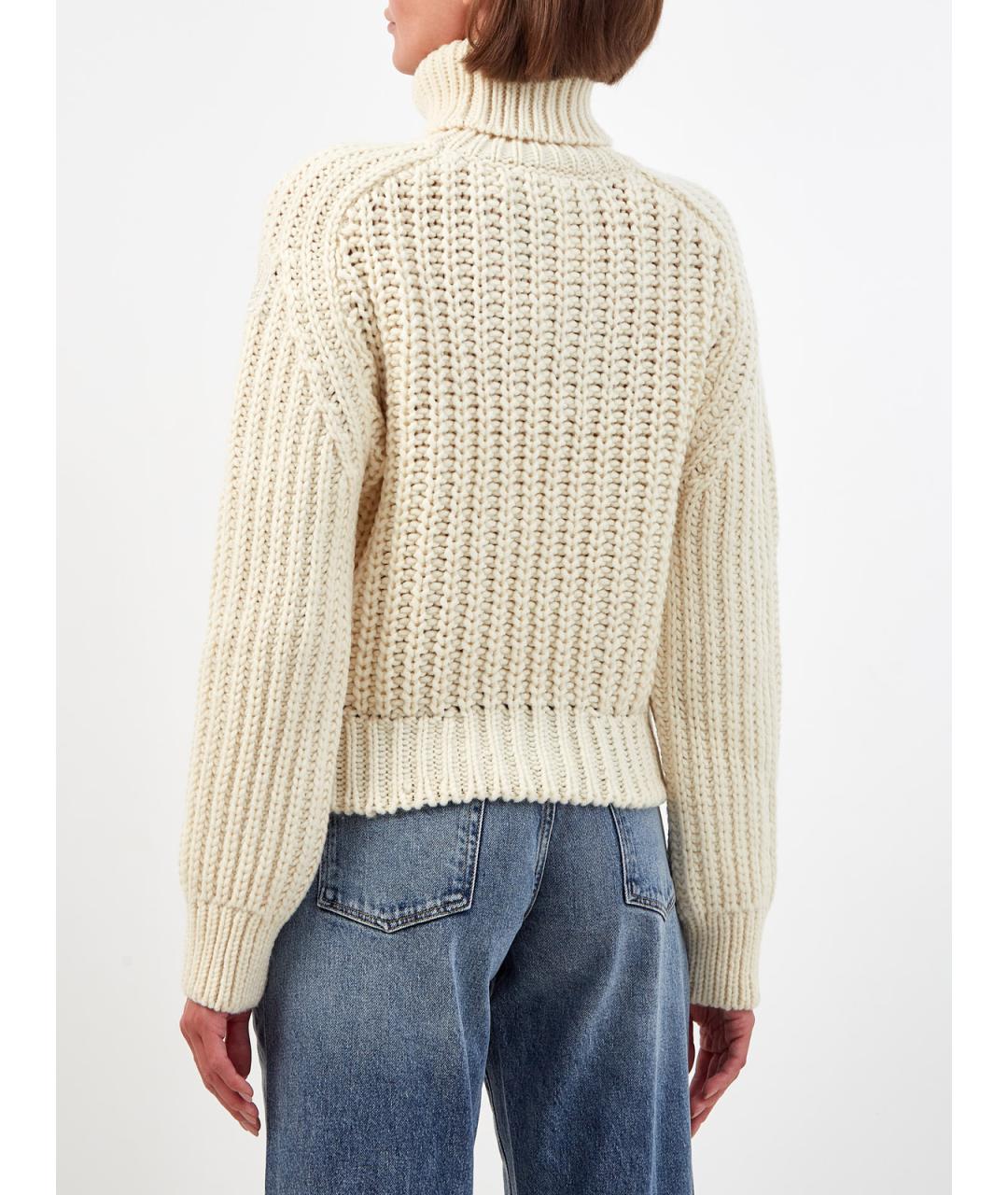 PARAJUMPERS Бежевый шерстяной джемпер / свитер, фото 4