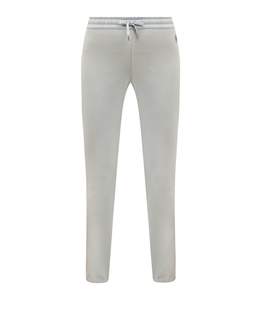 PARAJUMPERS Голубые хлопковые брюки узкие, фото 1