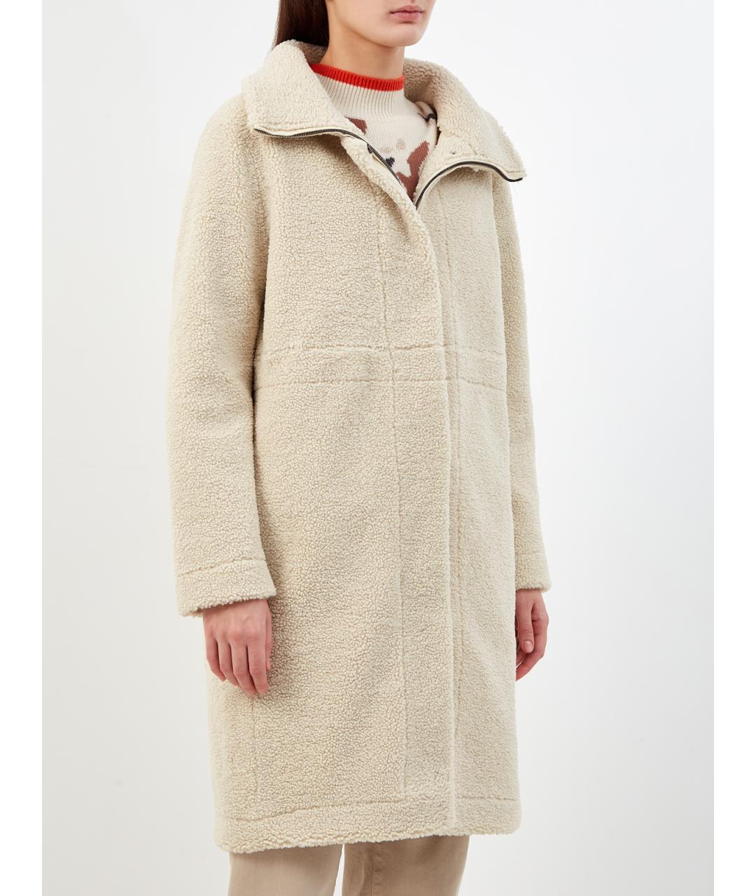 HETREGO Бежевое пальто, фото 3