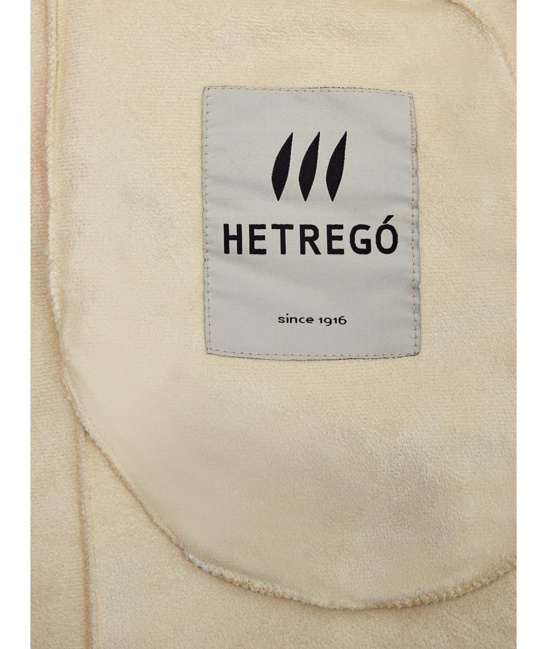 HETREGO Бежевое пальто, фото 6