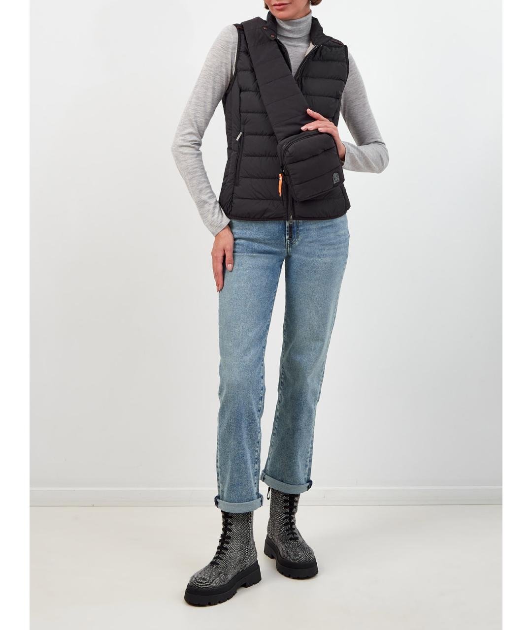 PARAJUMPERS Черный полиэстеровый жилет, фото 2