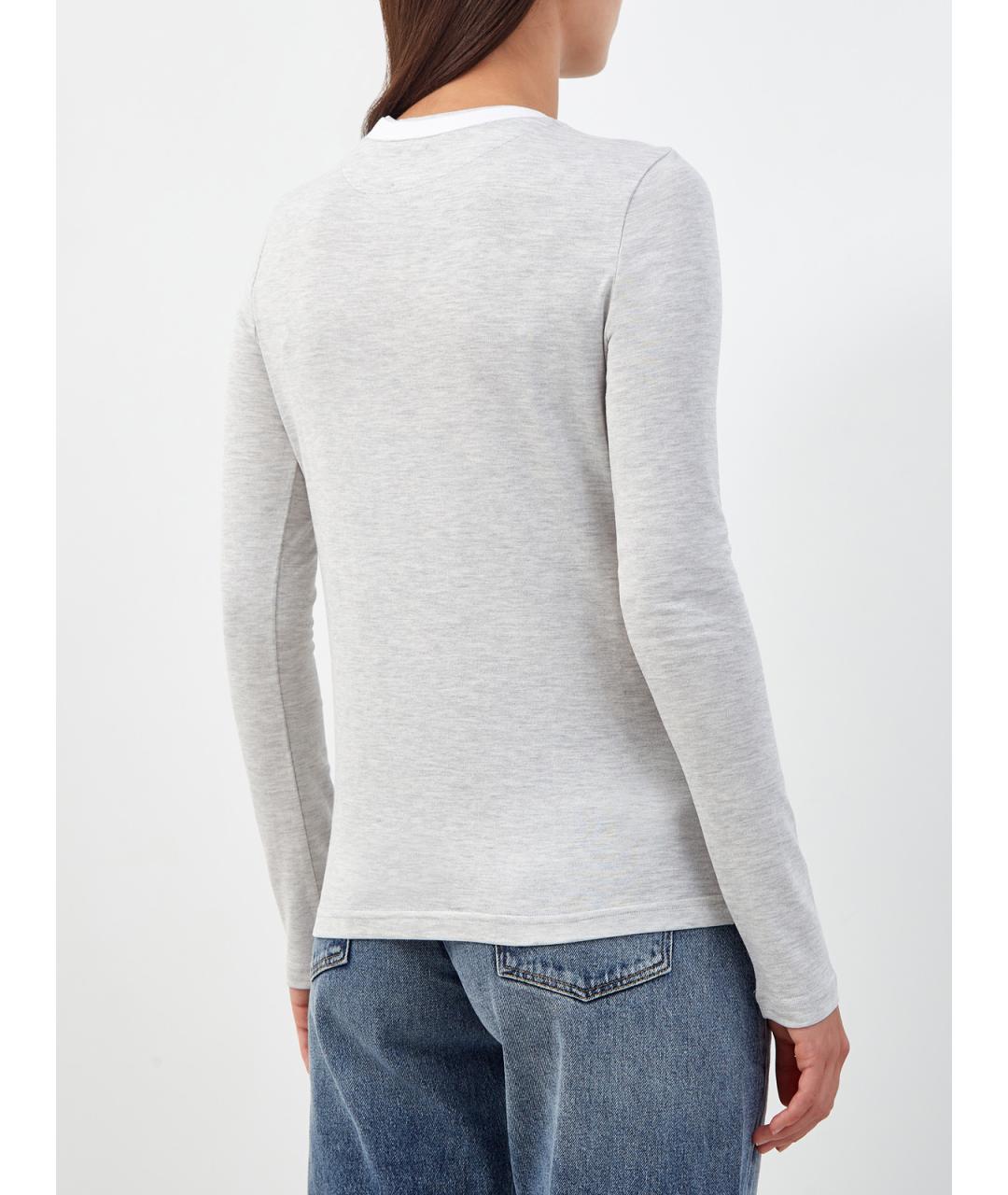 ELEVENTY Серый хлопковый джемпер / свитер, фото 4