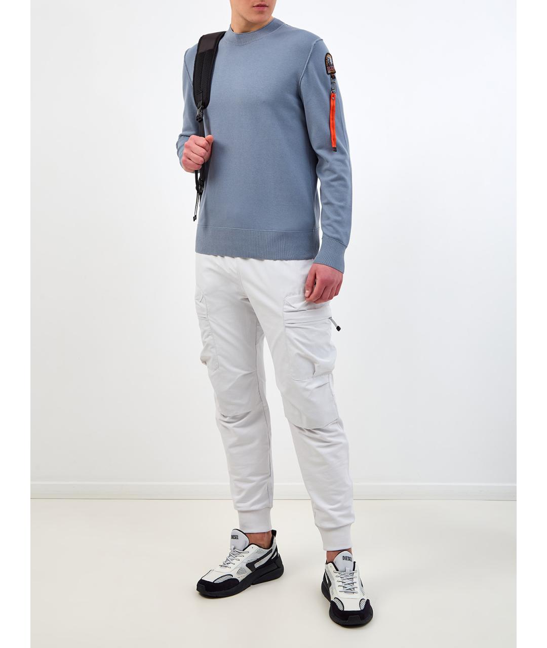 PARAJUMPERS Голубой хлопковый джемпер / свитер, фото 2