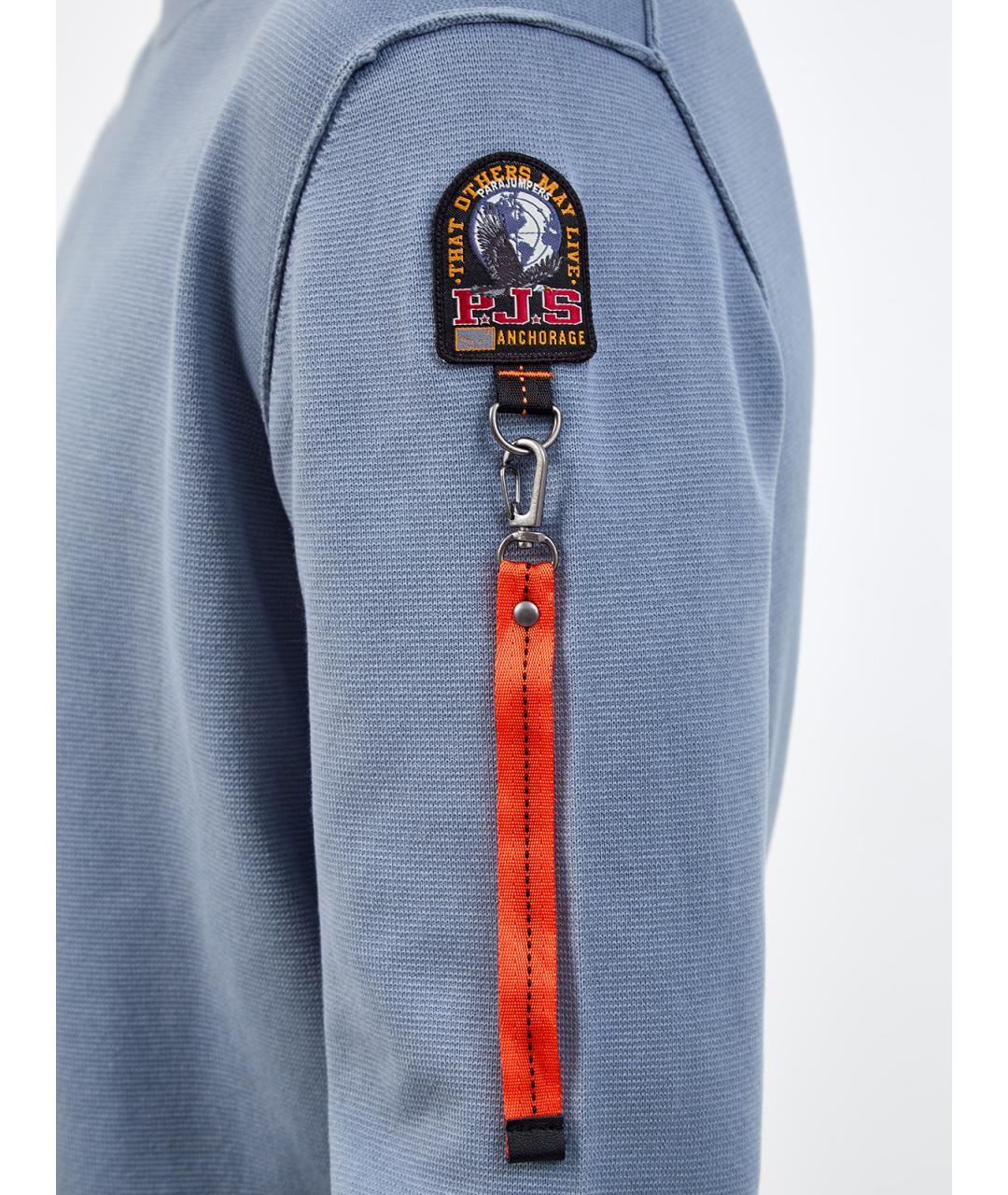 PARAJUMPERS Голубой хлопковый джемпер / свитер, фото 5