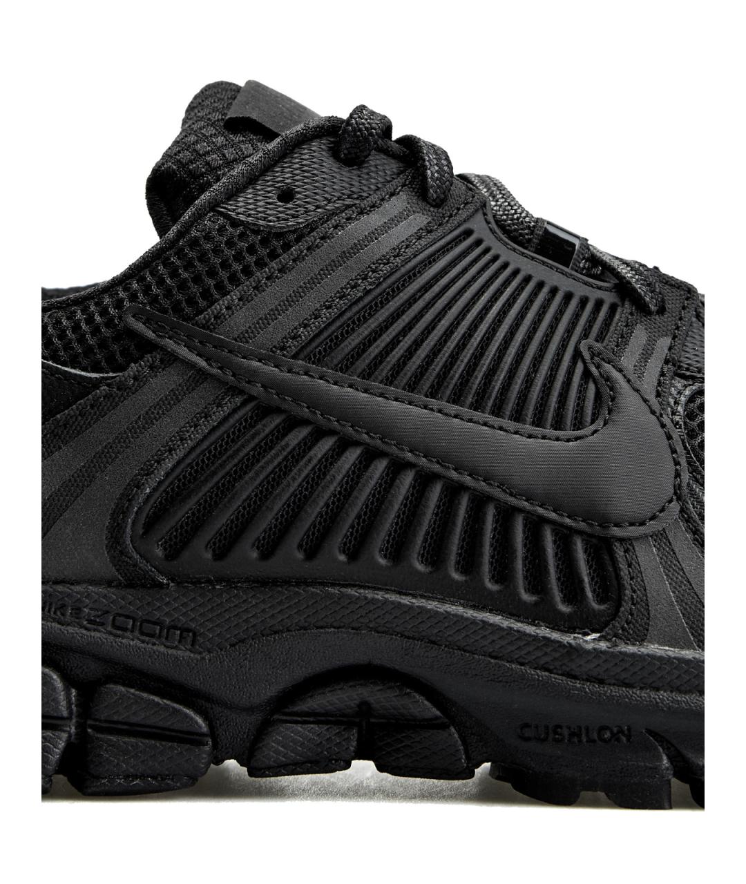 NIKE Черные синтетические низкие кроссовки / кеды, фото 4