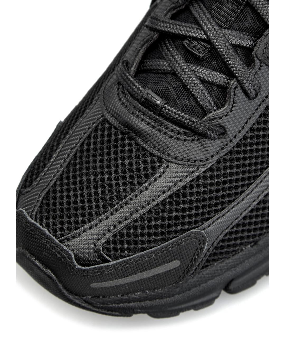 NIKE Черные синтетические низкие кроссовки / кеды, фото 5