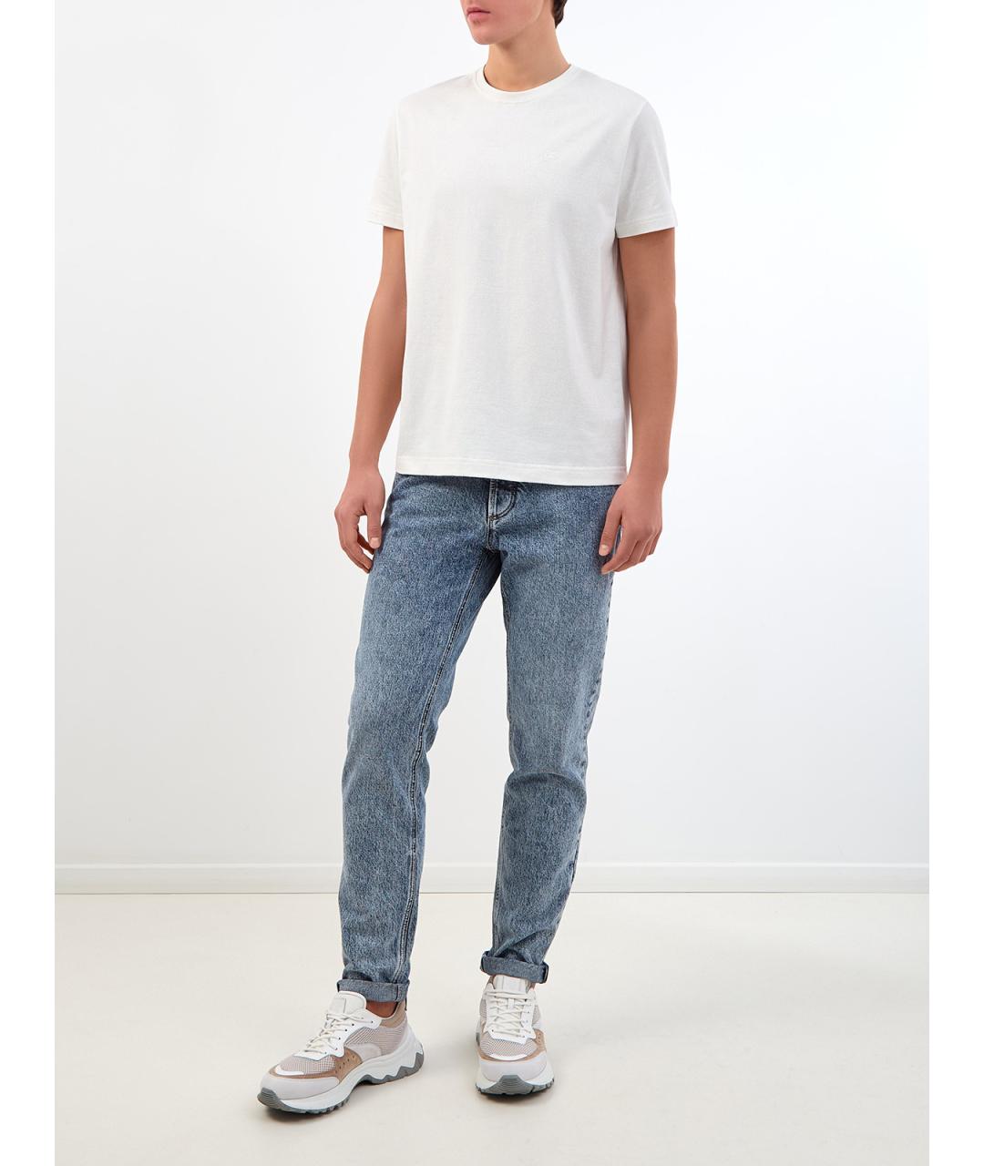 ETRO Белая хлопковая футболка, фото 2