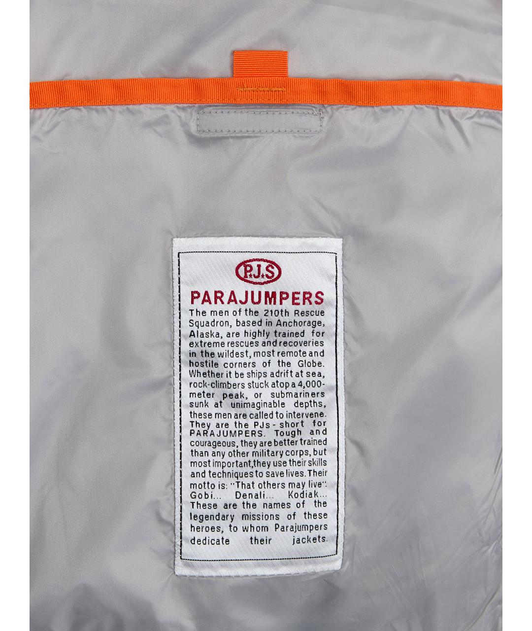 PARAJUMPERS Голубой полиэстеровый жилет, фото 6