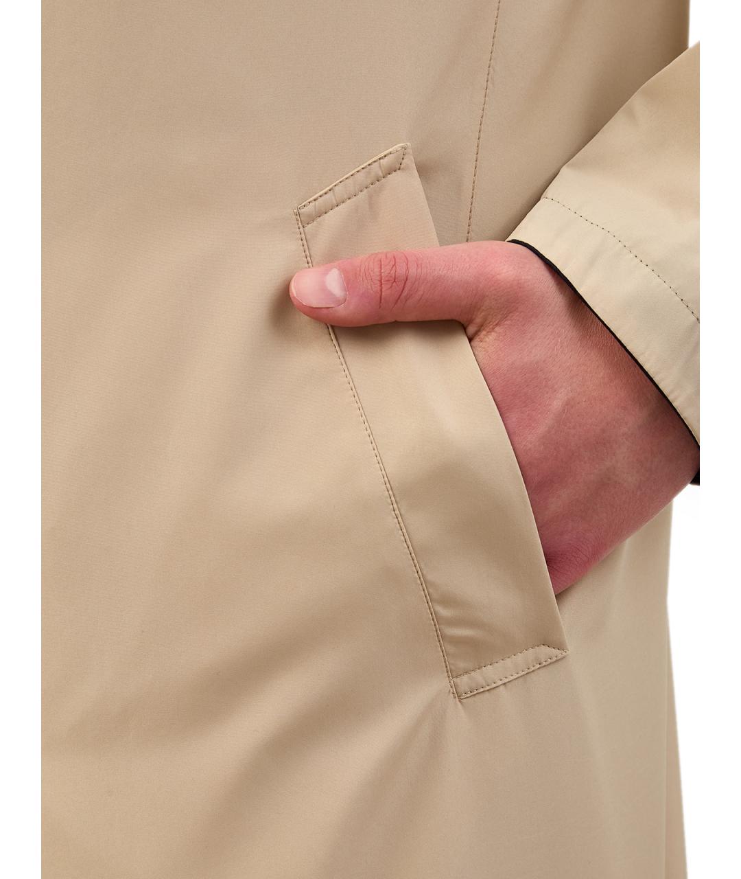 CANALI Мульти полиэстеровый тренч / плащ, фото 7