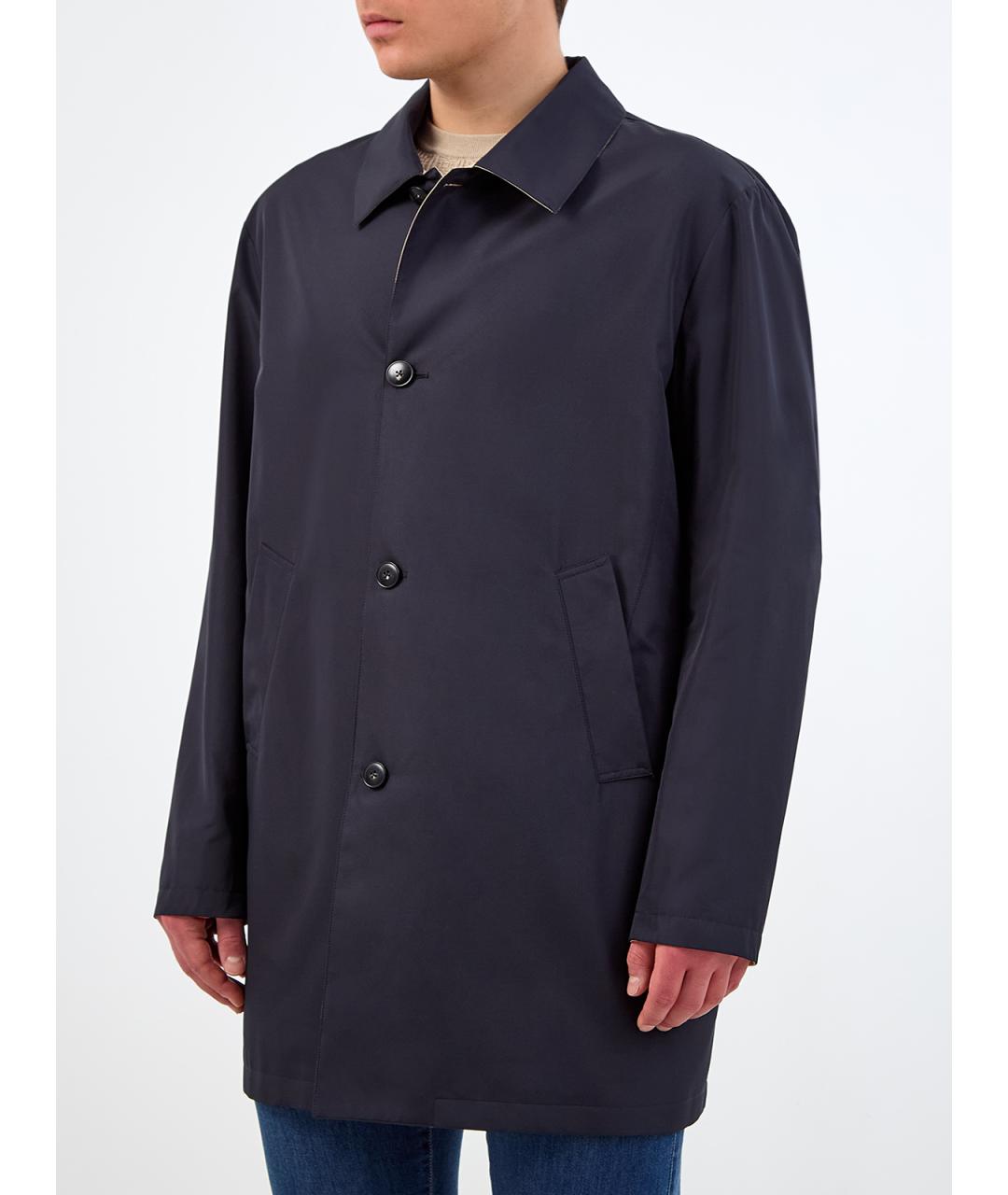 CANALI Мульти полиэстеровый тренч / плащ, фото 4